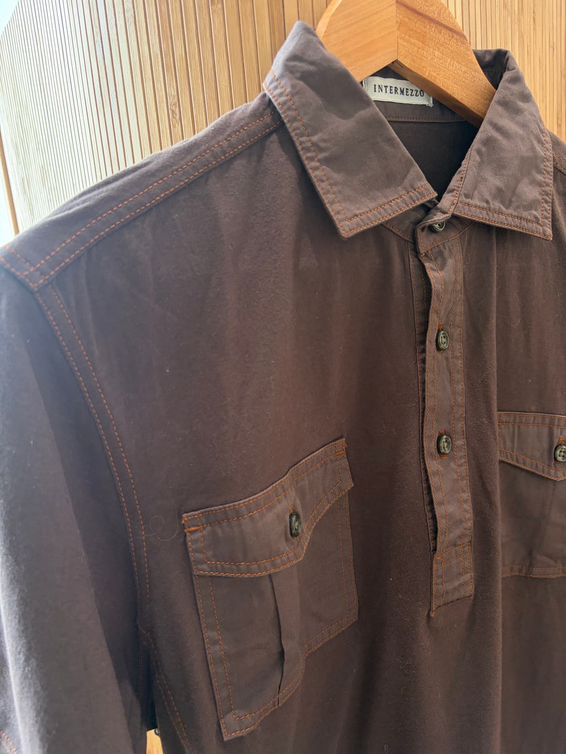 INTERMEZZO Collar T-shirt 상품이미지1