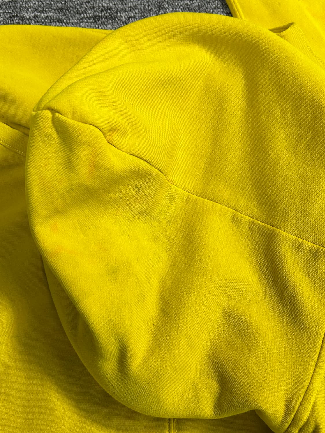 폴로 랄프로렌 빅포니 옐로우 후드티 XL  상품이미지7