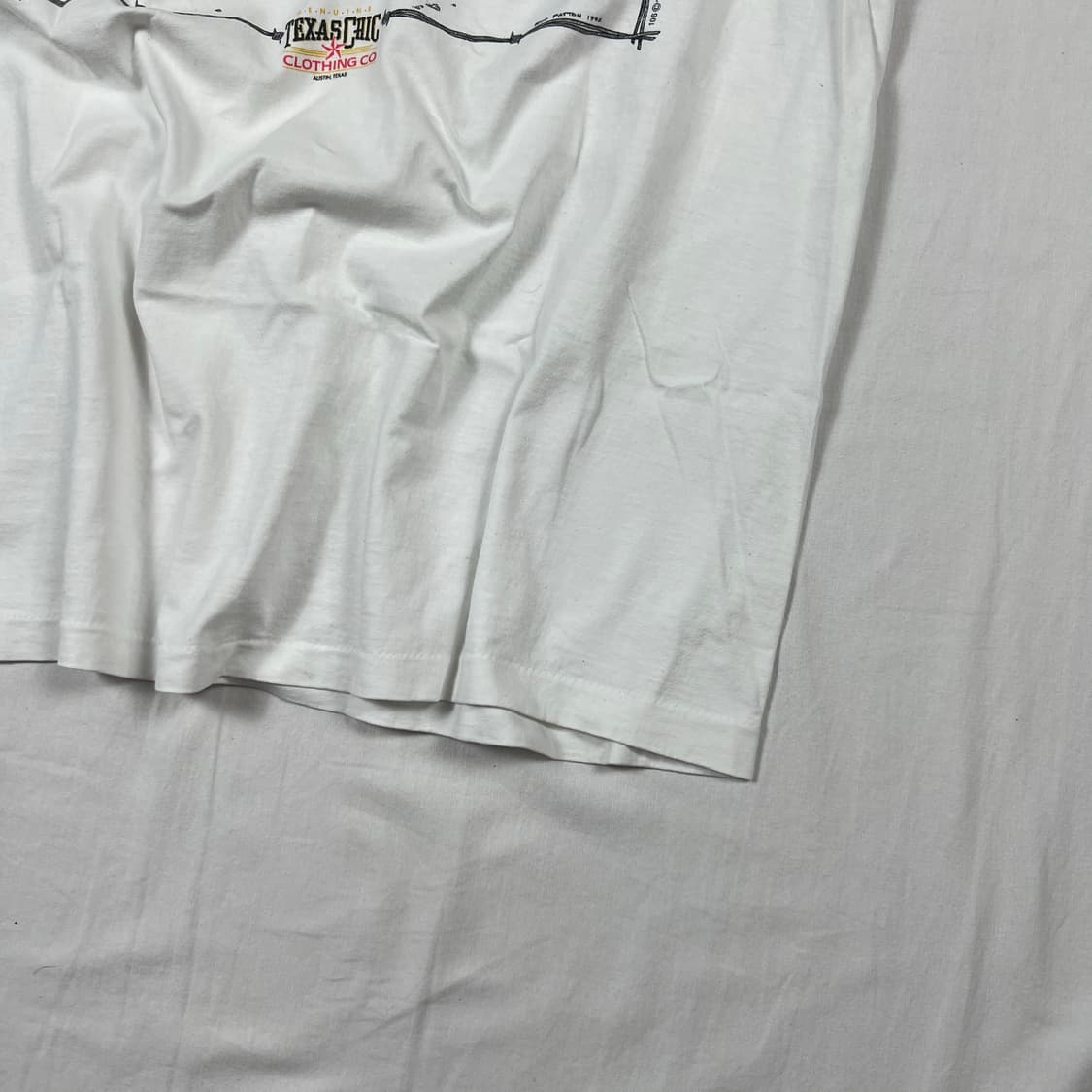 90‘s 92년도 texaschic clothing co 반팔티 상품이미지5