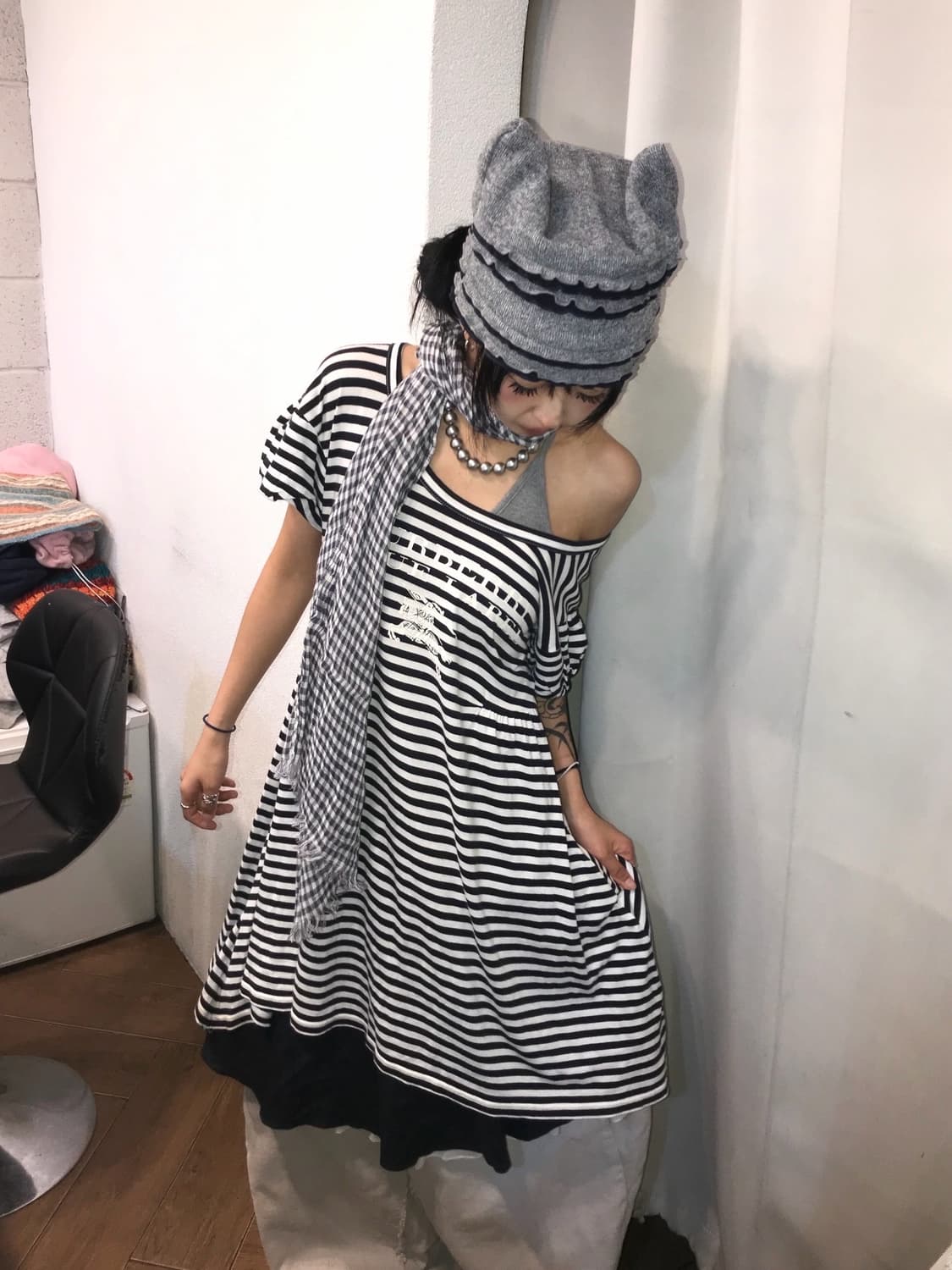 Burberry Blue Label Stripe Dress 상품이미지2