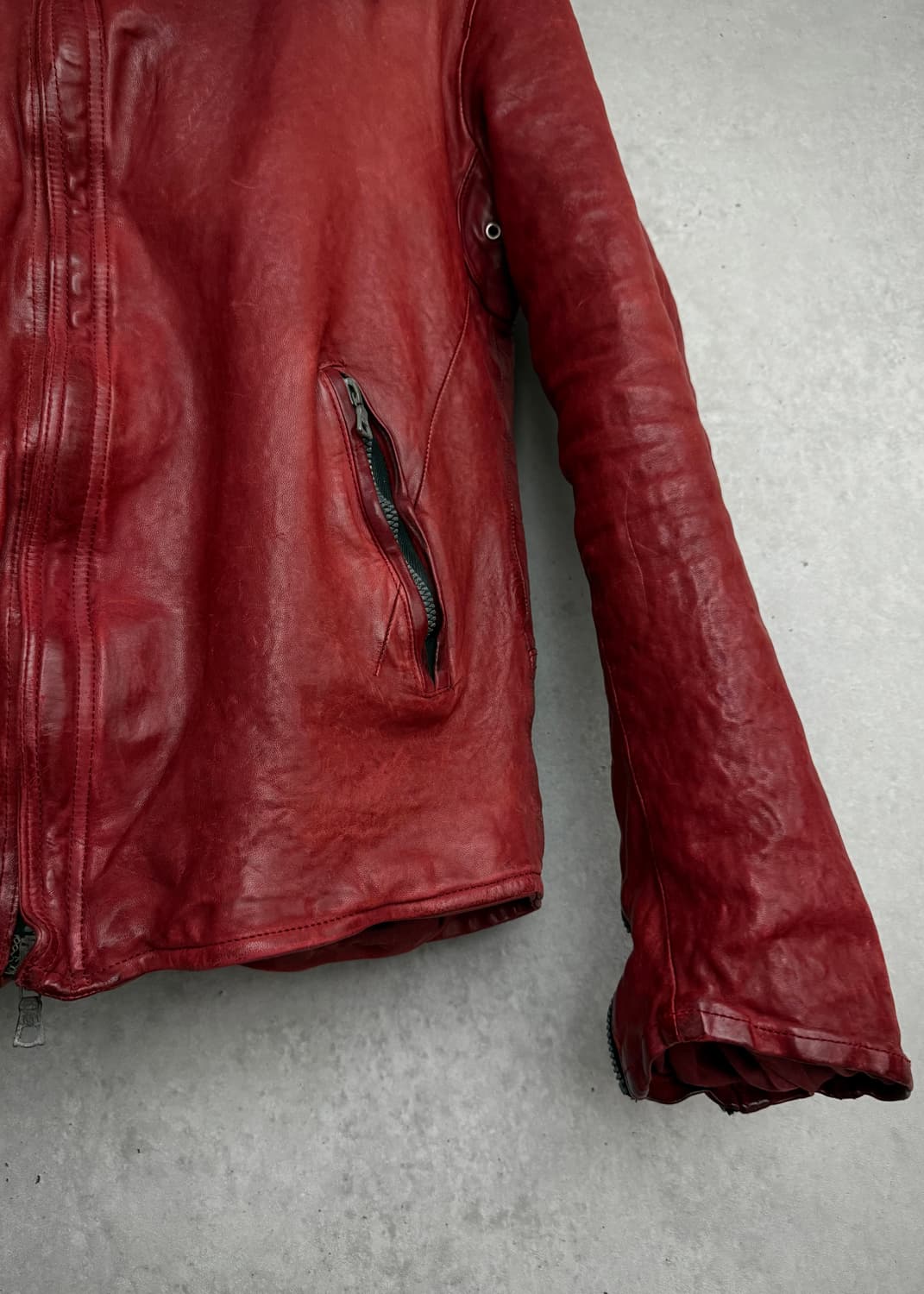 Backlash horse leather jacket 상품이미지6