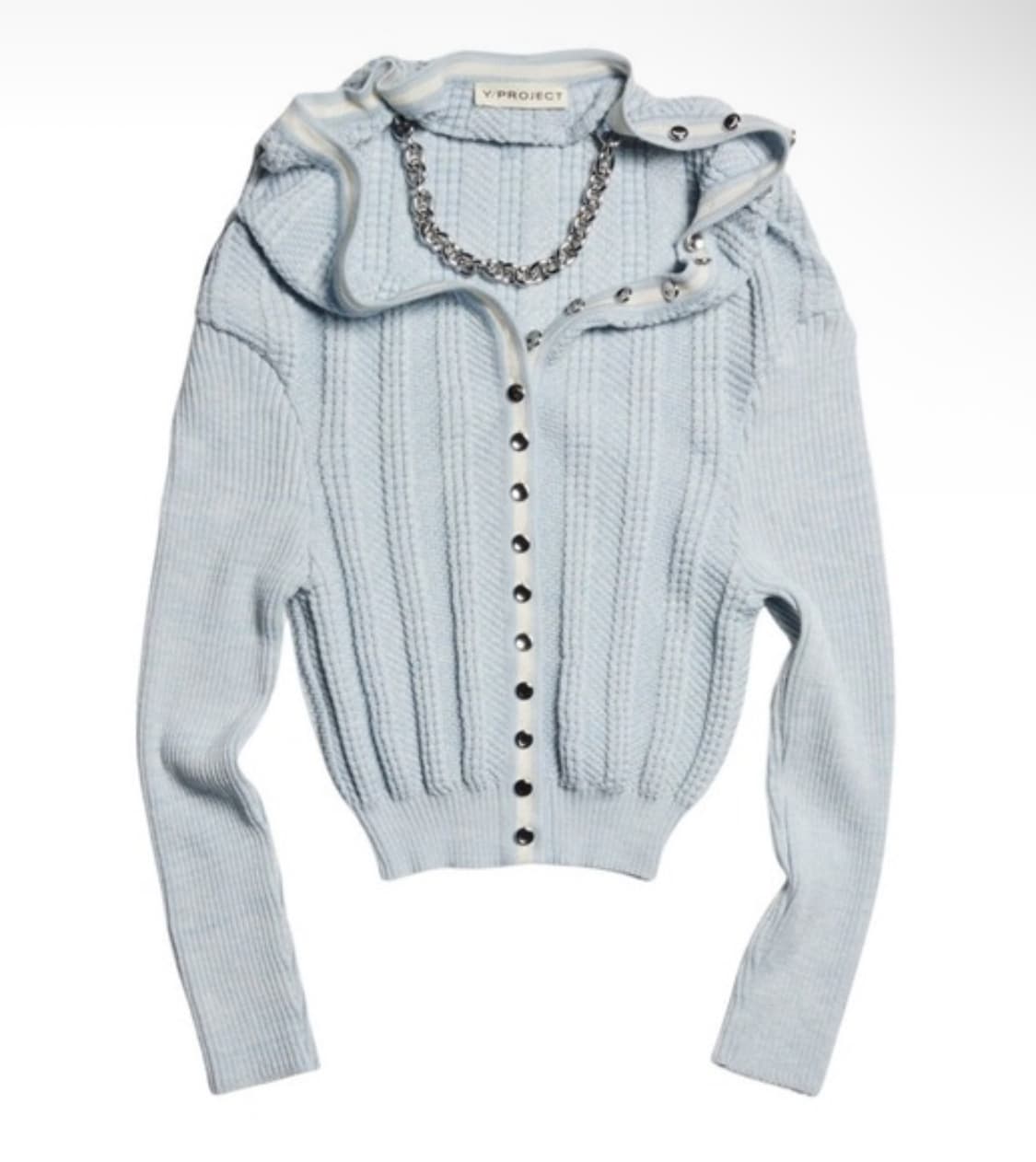 와이프로젝트 네크리스 니트 가디건 팝니다 상품이미지1