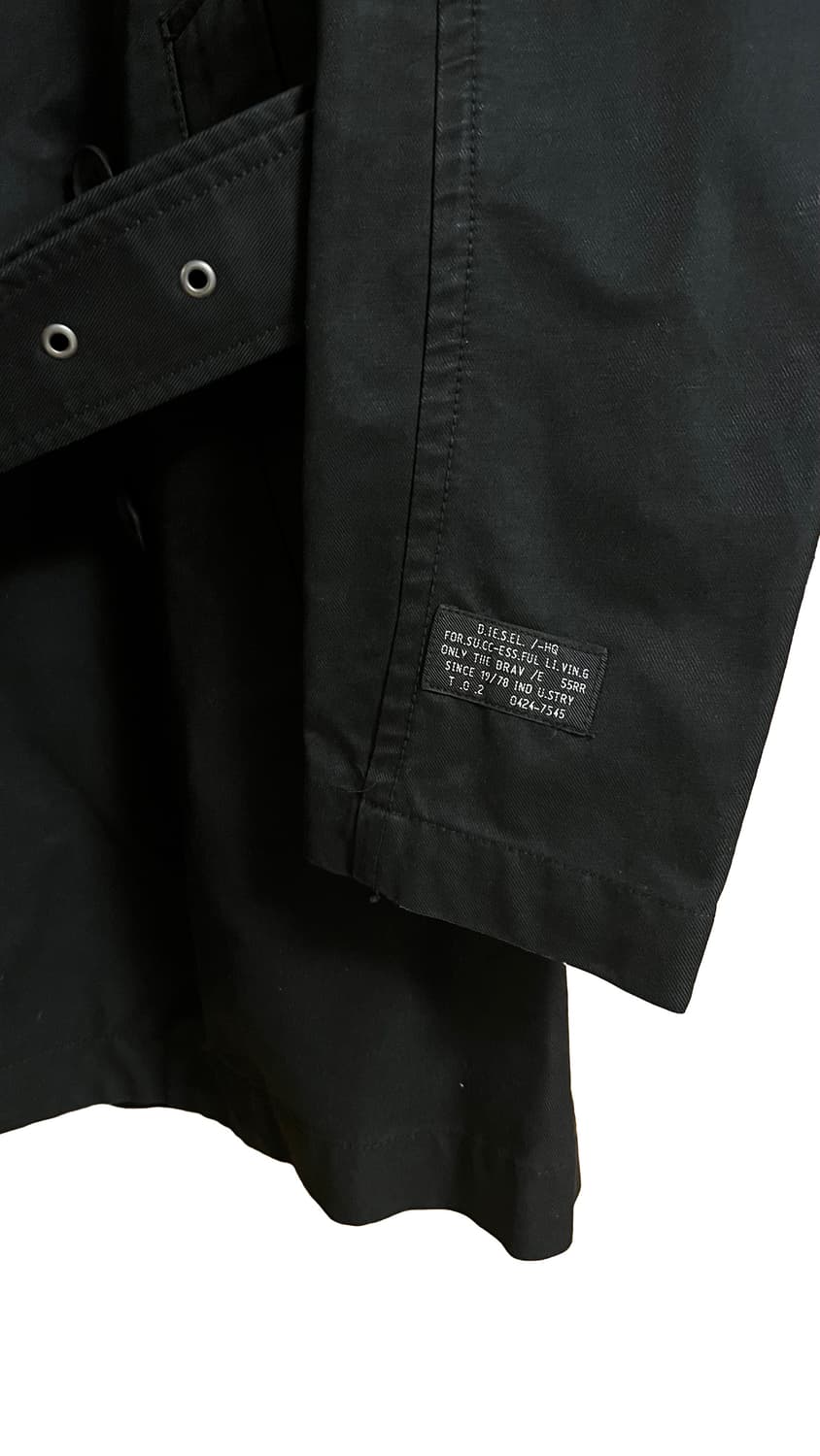 디젤 빈티지 트렌치 코트 m 상품이미지4