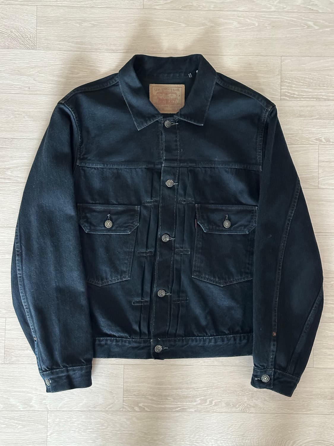 [m] lvc 507xx 블랙리자드 세컨드 자켓 상품이미지1