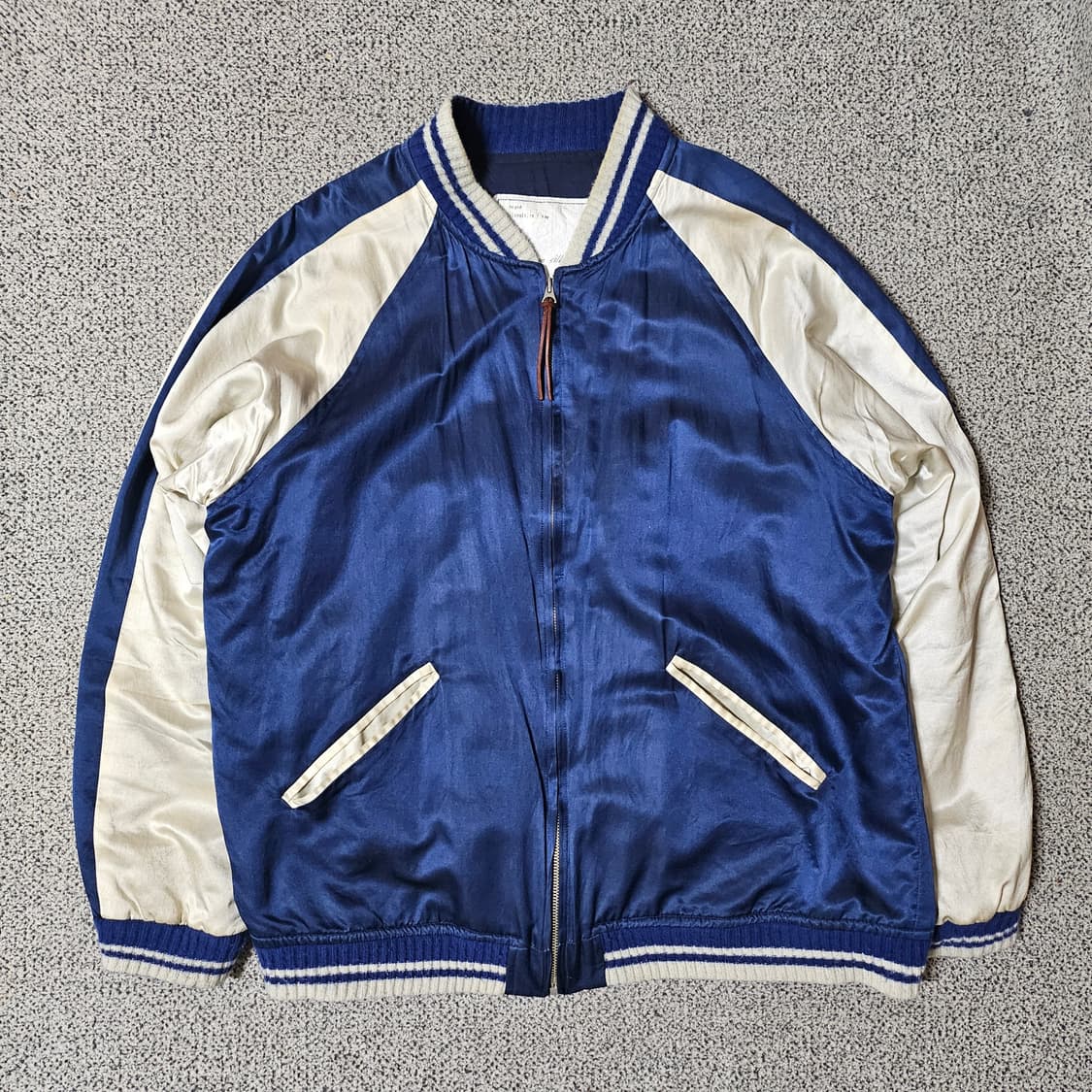 [2] 블라인드파일즈 실크 블루종 블루 상품이미지1