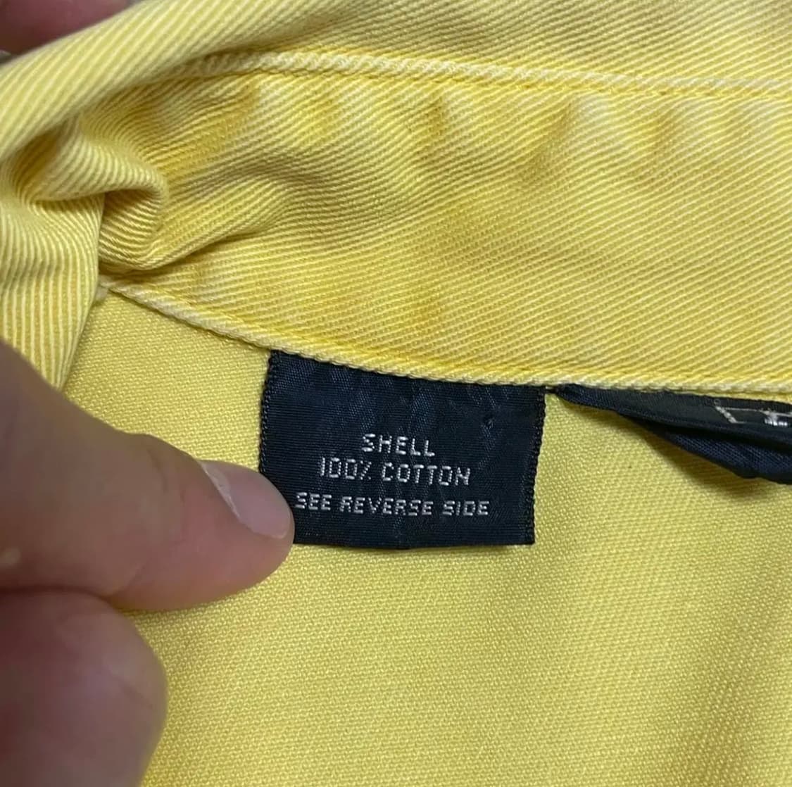 폴로 스윙탑 자켓 옐로우 made in u.s.a 상품이미지5