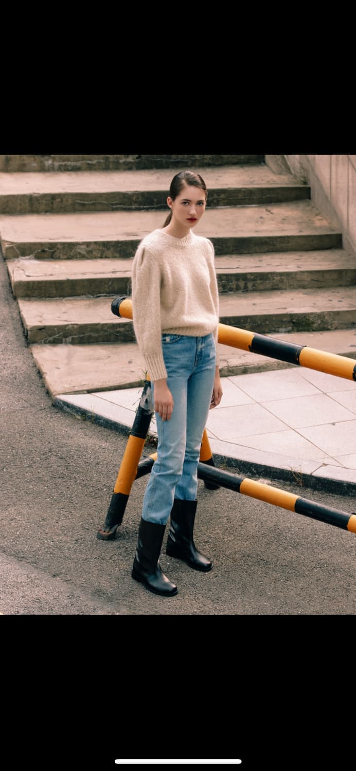 🖤 아떼 바네사브루노 ATHE VANESSABRUNO 샤블 소가죽 미들 상품이미지2