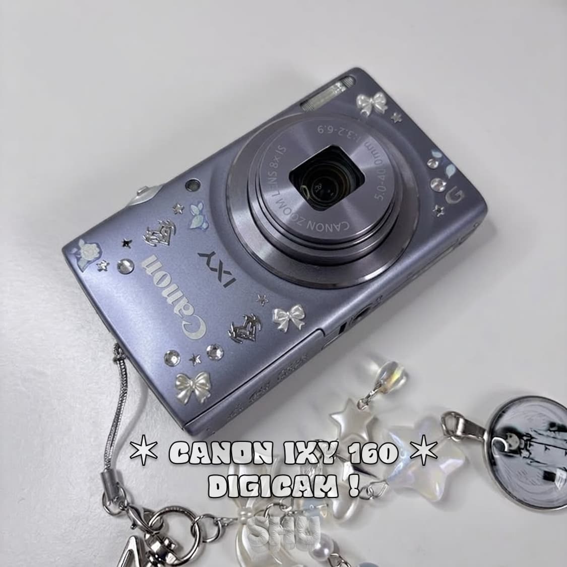 캐논 익시 IXY 160 (익서스 165) 빈티지 디카 차콜 상품이미지1