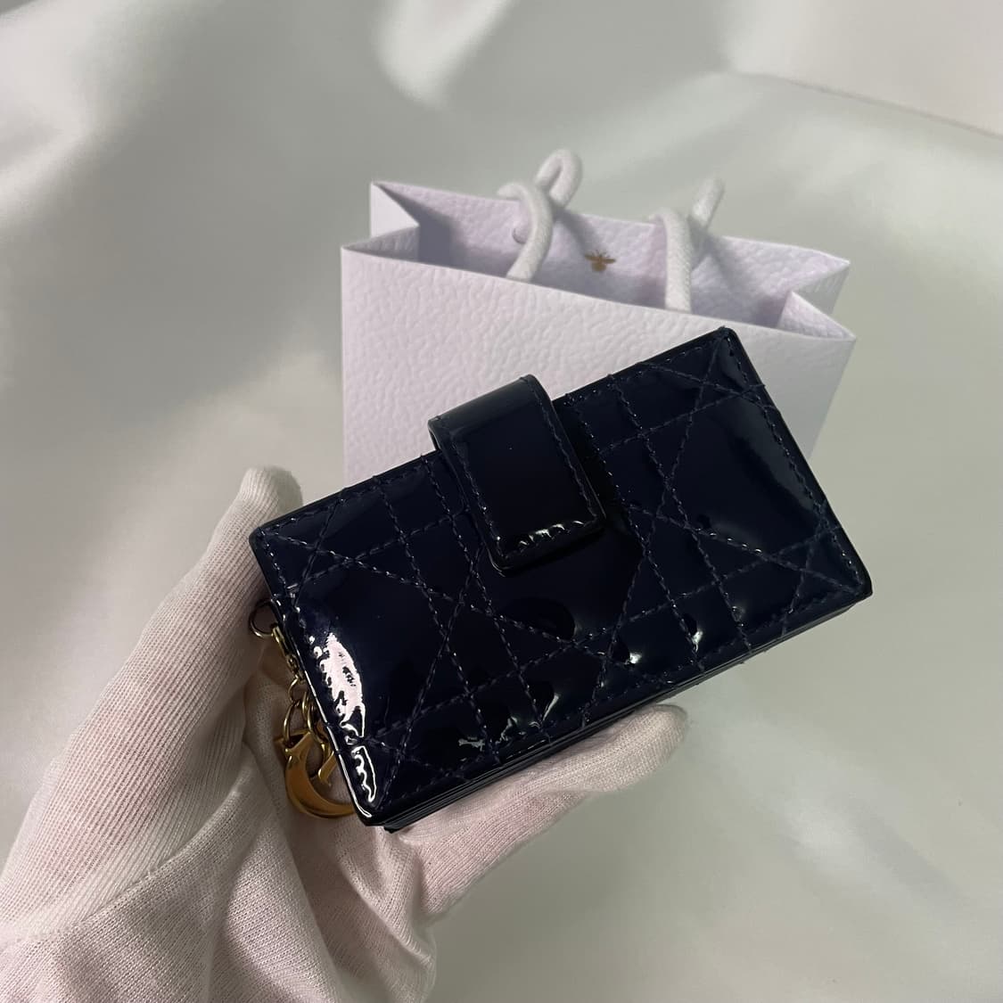 디올 아코디언 카드지갑 상품이미지1