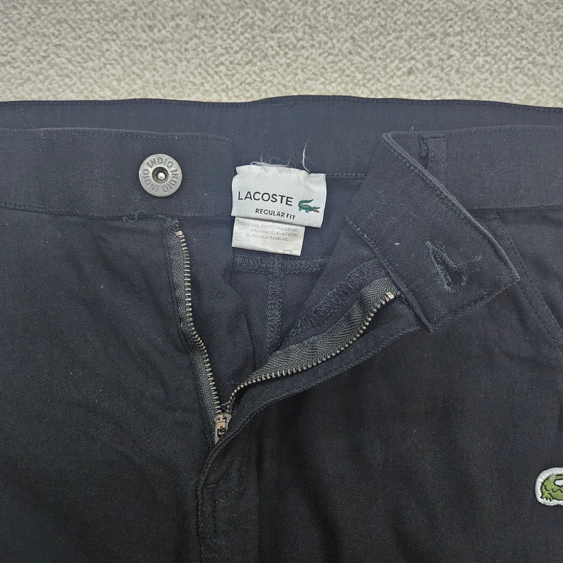 [XL] 라코스테 레귤러핏 면 팬츠 바지 1204JM1 상품이미지2