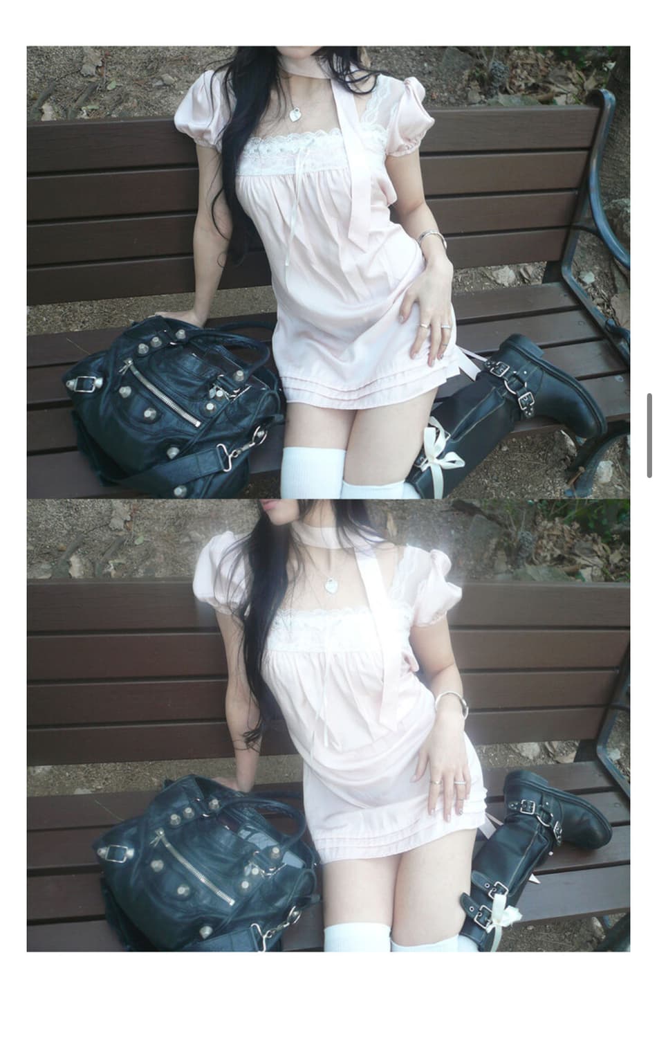 엔젤넘버555 lovely babydoll dress 원피스 상품이미지1