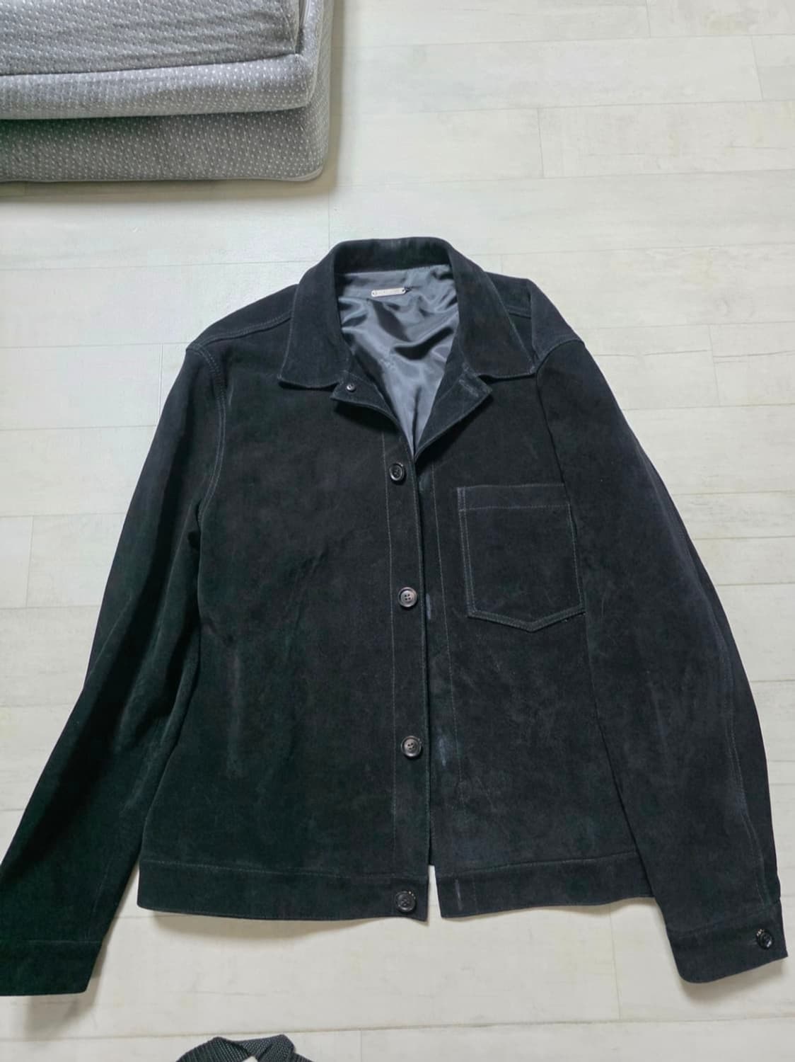 토니웩 패치 포켓 스웨이드 자켓 L 상품이미지2