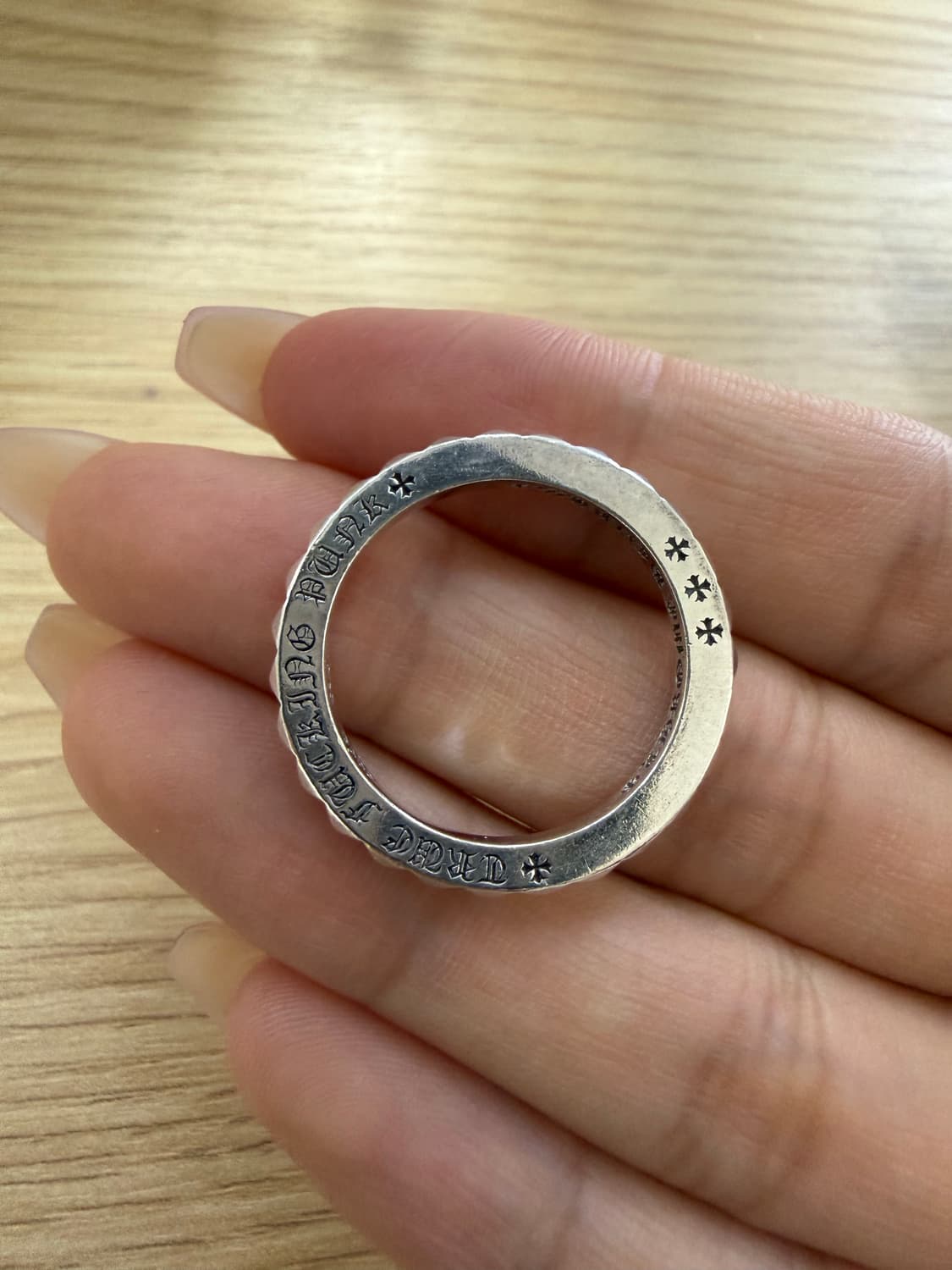 크롬하츠 포에버링 US6호, TFP 빅 펑크 링 US9.5호 상품이미지2