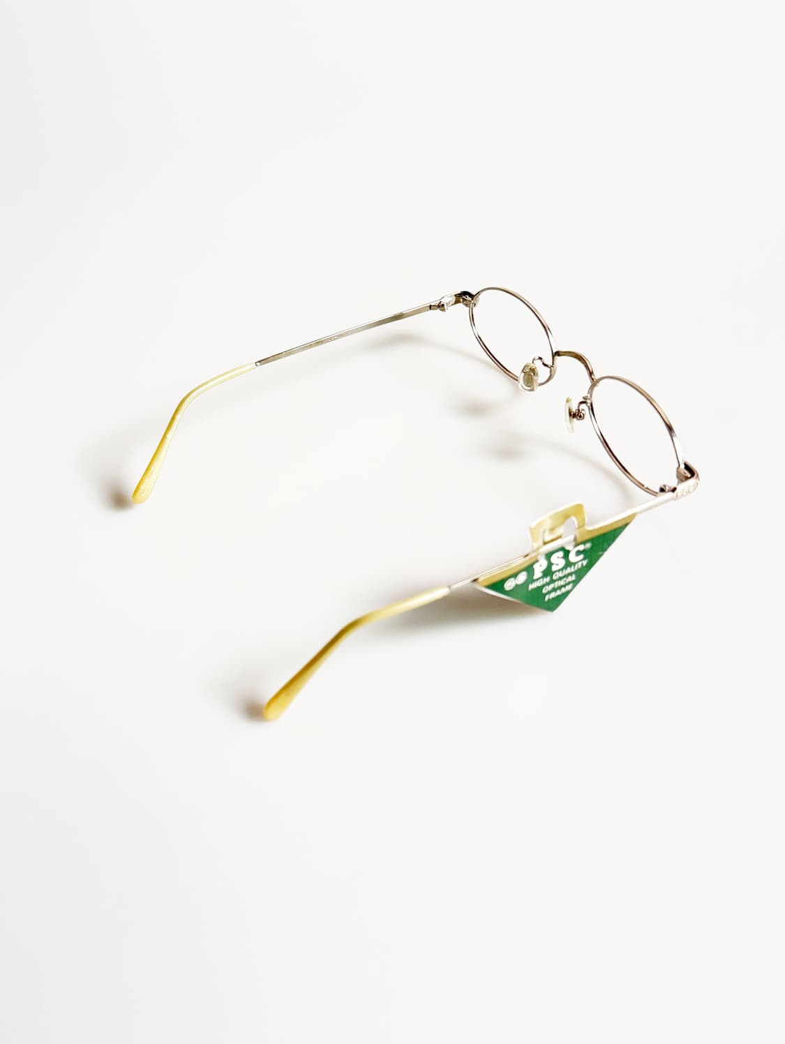 P.S.C FASHION 실버 슬림 오벌 프레임 빈티지 안경 상품이미지5
