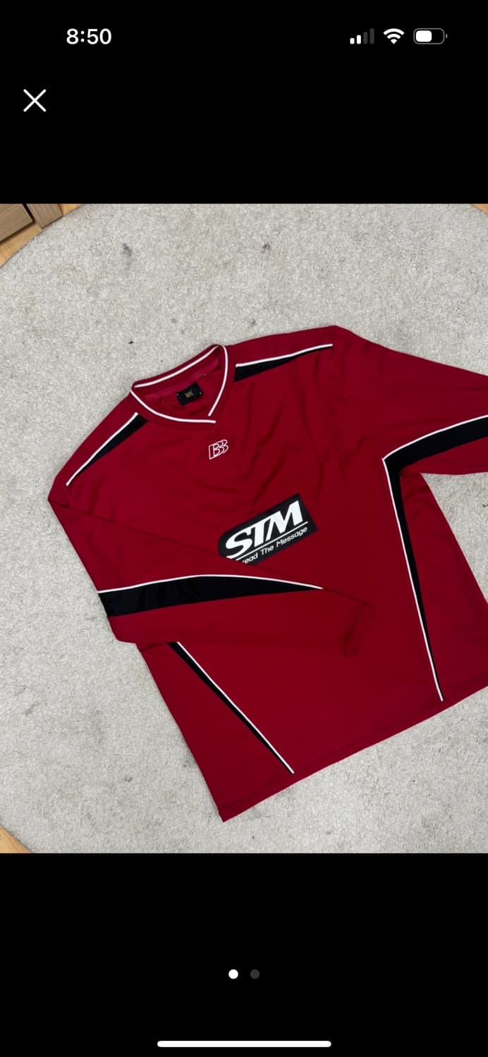 브라운브레스 롱슬리브 레드 STM RACING LONGSLEEVE 상품이미지1