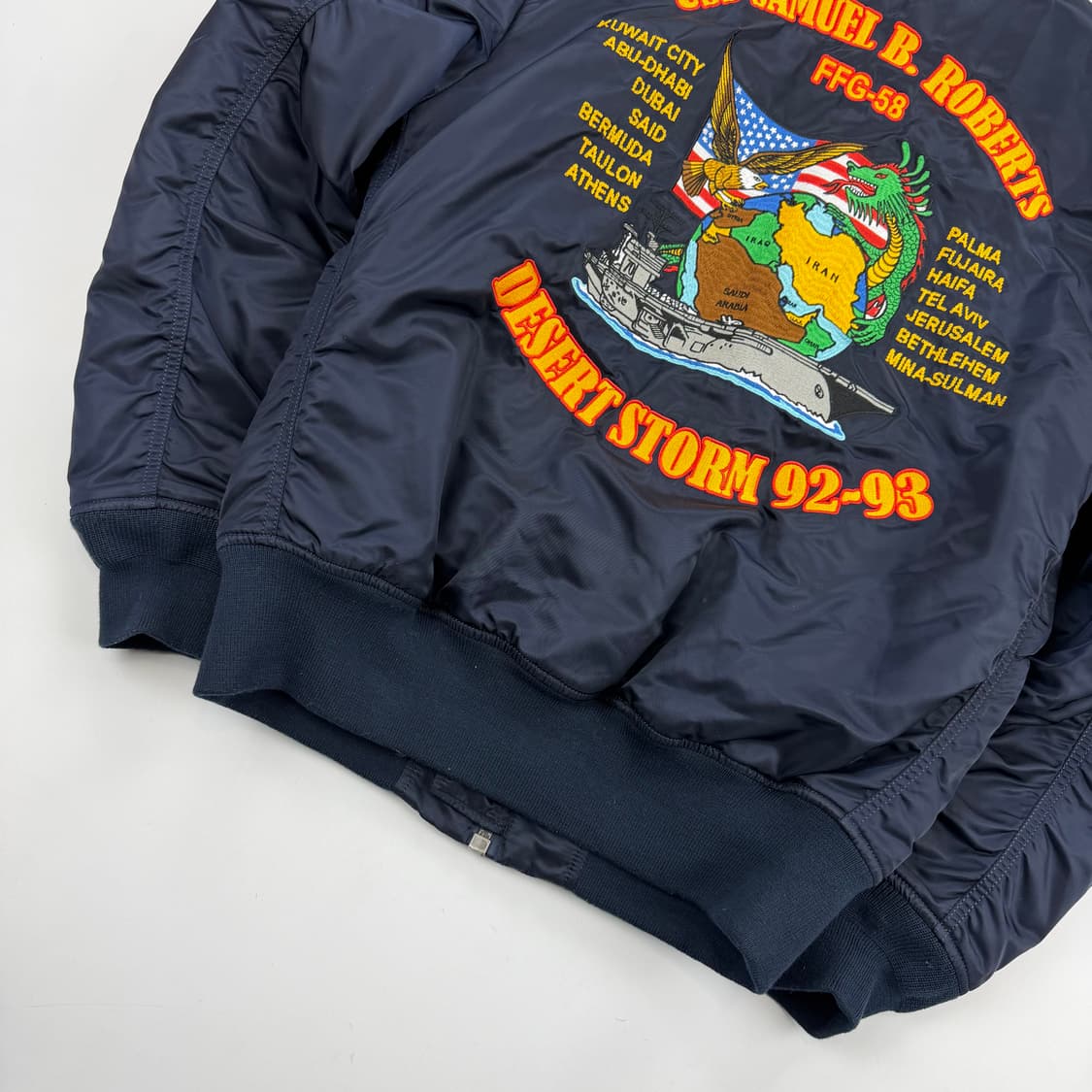 알파인더스트리 미공군 cwu-45/p 자켓 네이비 상품이미지8