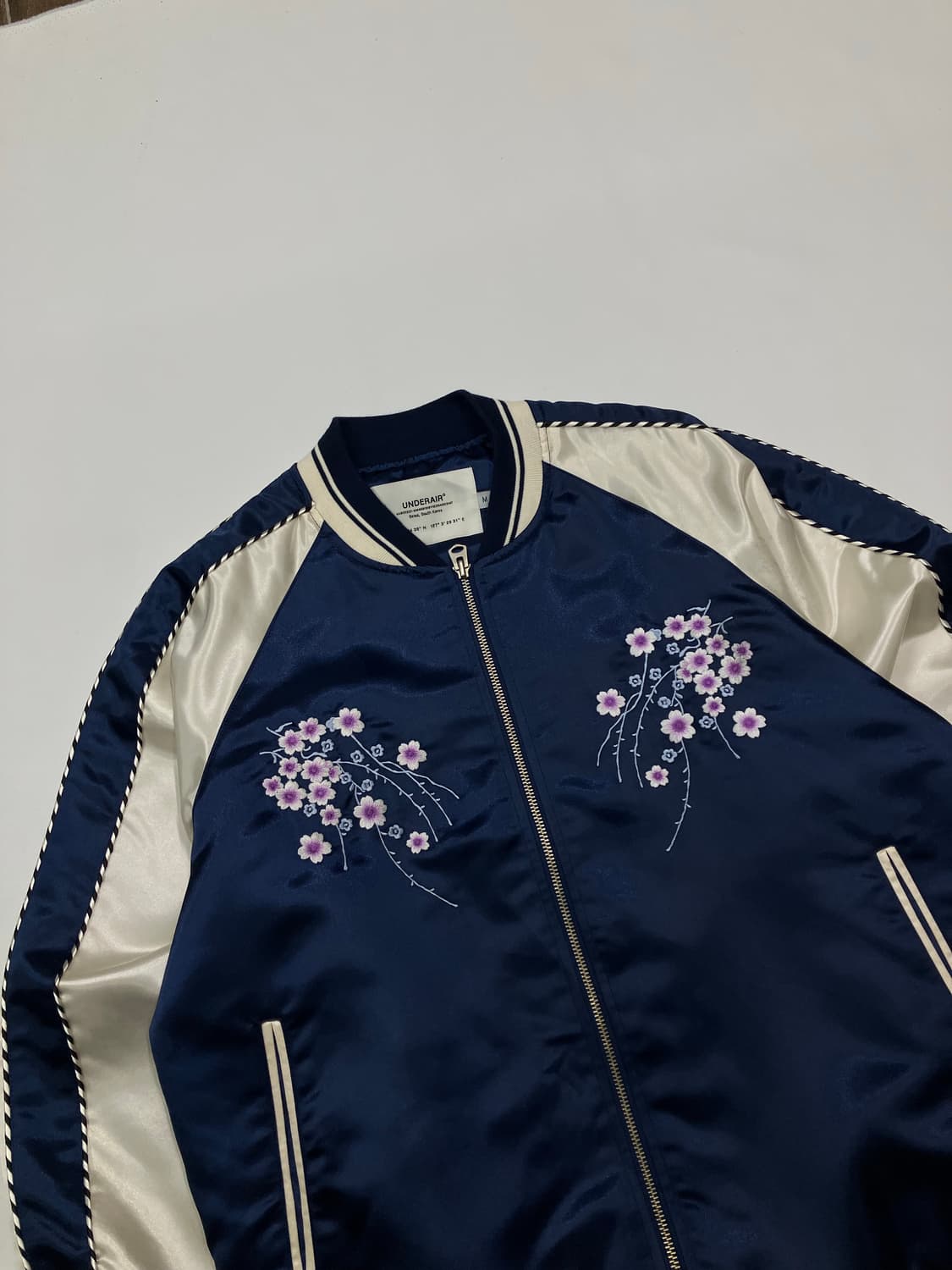 언더에어 사쿠라 스카쟌 스카잔 블루종 자켓 상품이미지5