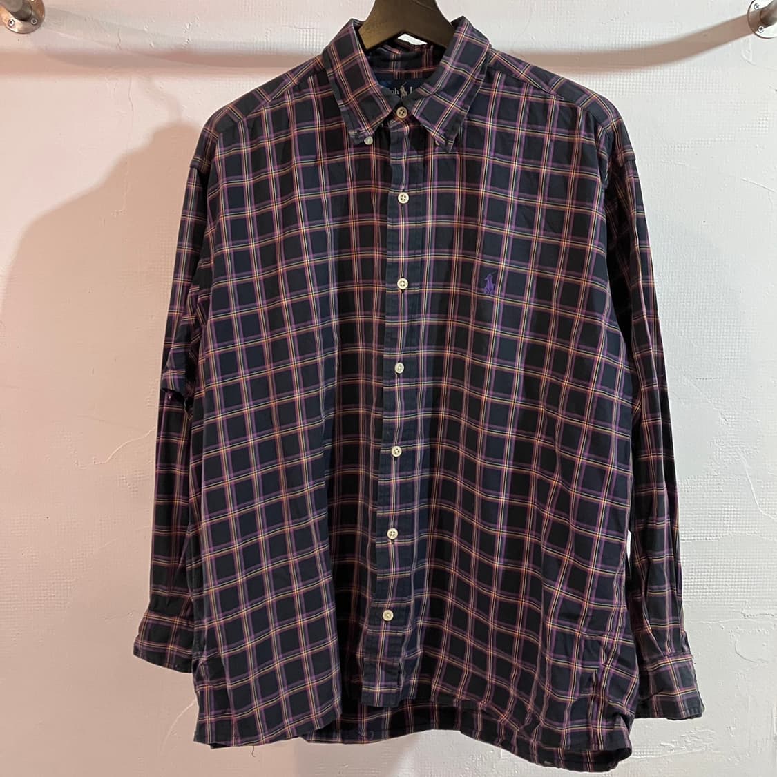 폴로 랄프로렌 체크 셔츠 상품이미지2