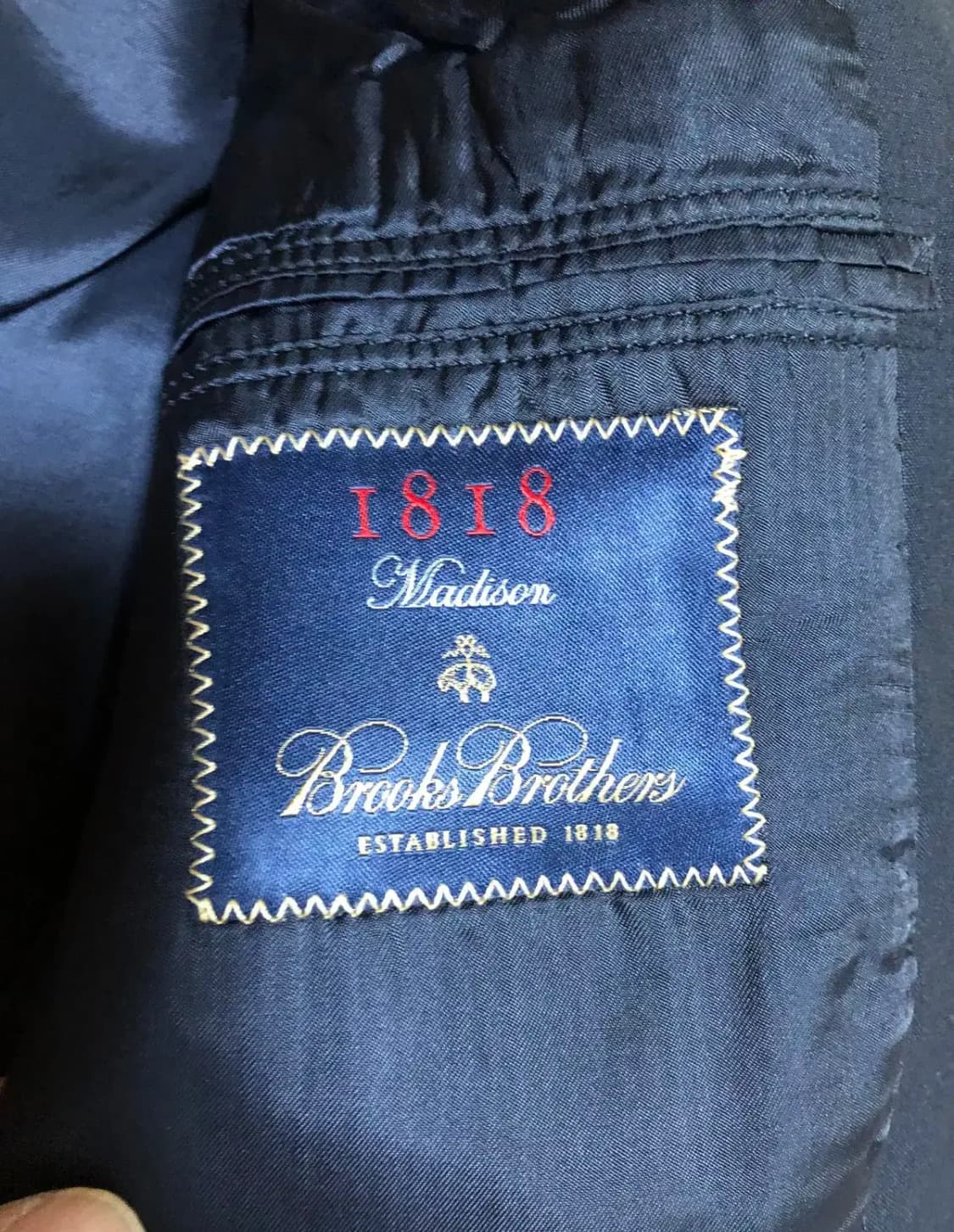 브룩스 브라더스 by 1818 매디슨-로로 피아나 패브릭 블레이저 상품이미지8