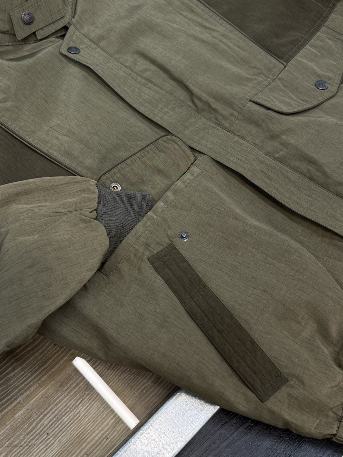 빈티지 90‘s 투톤 블루종 상품이미지6