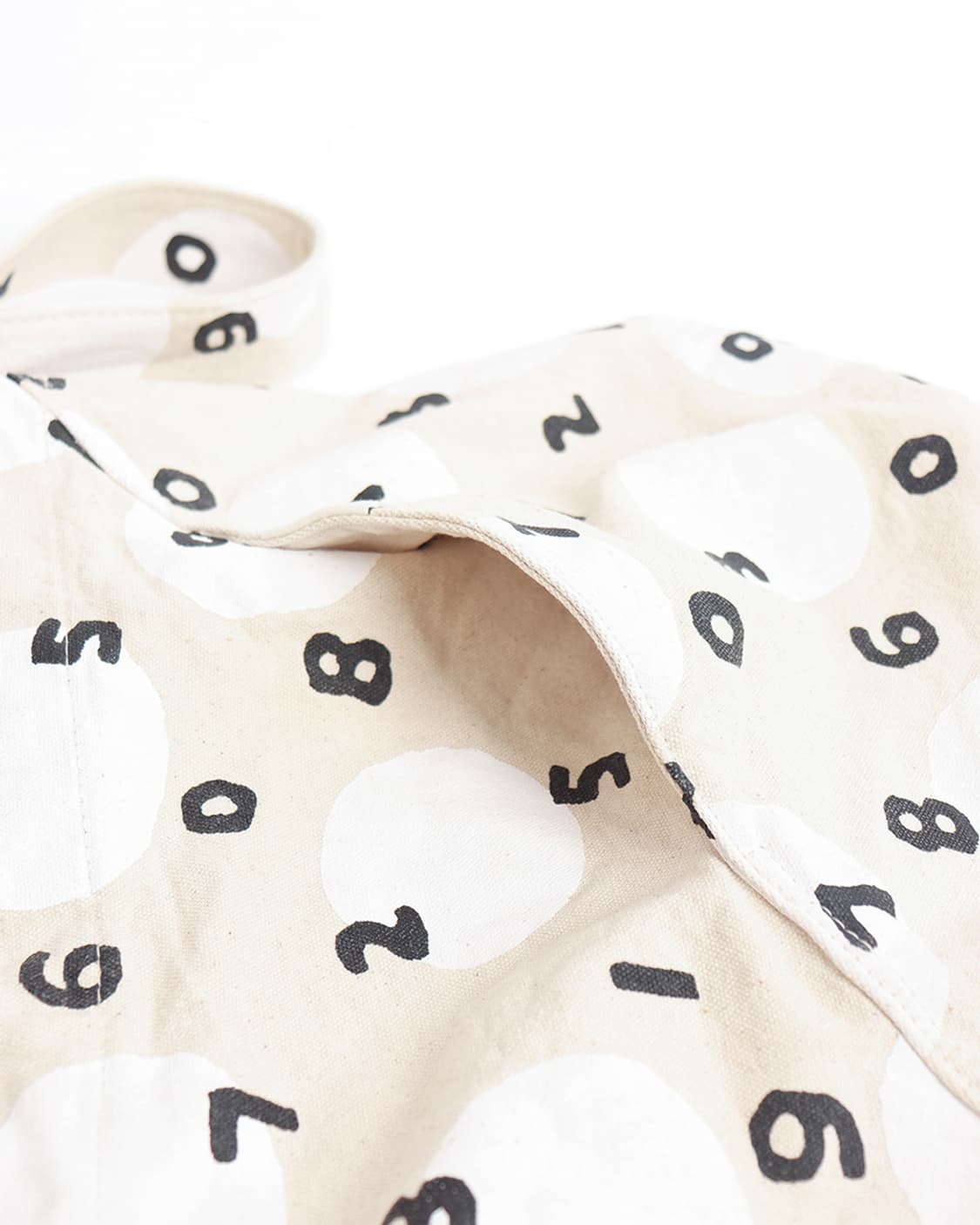 [SOU SOU] 넘버 도트 패턴 캔버스 숄더백 상품이미지3