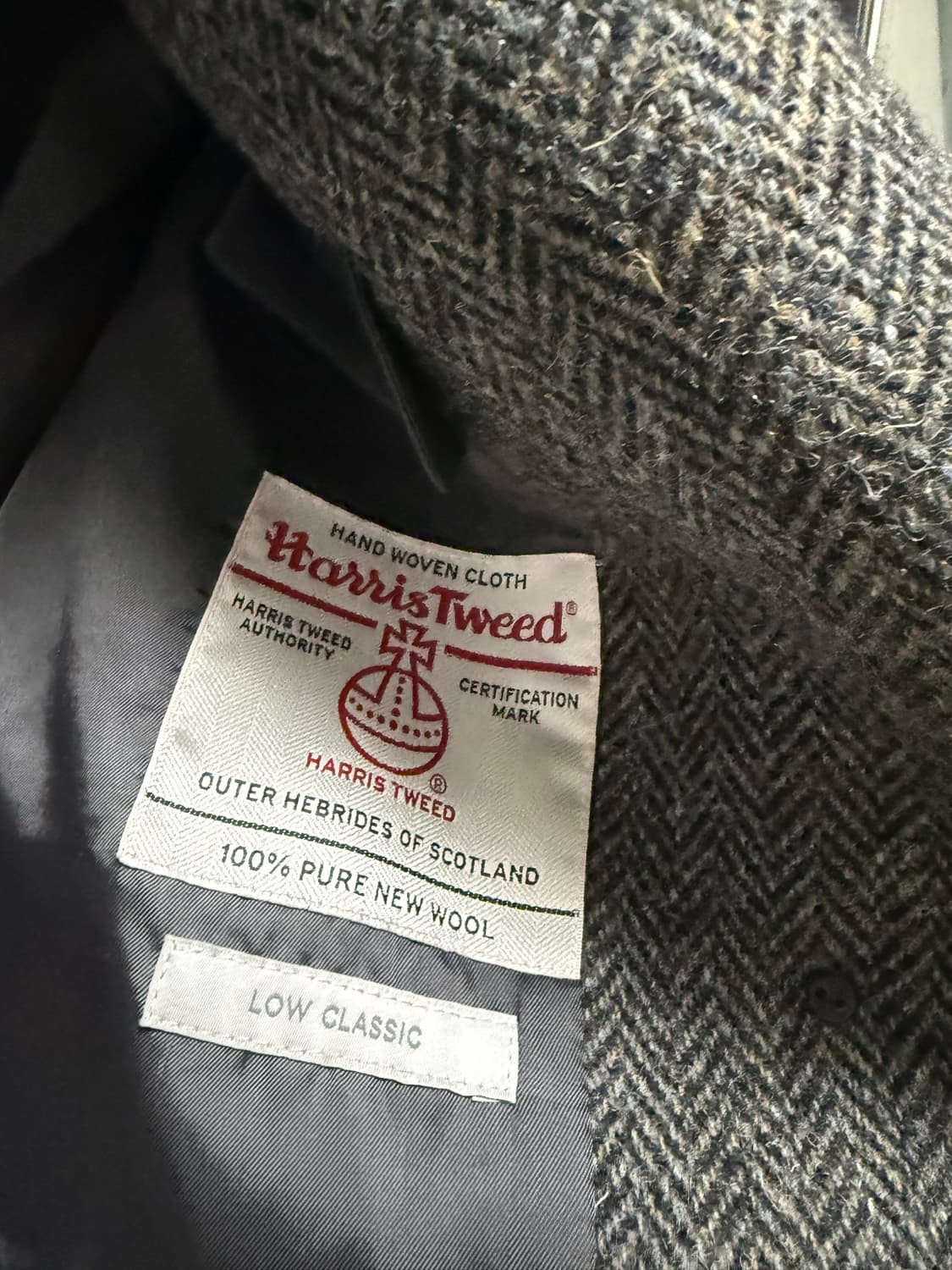 로우클래식 헤링본 트위드 자켓 상품이미지3