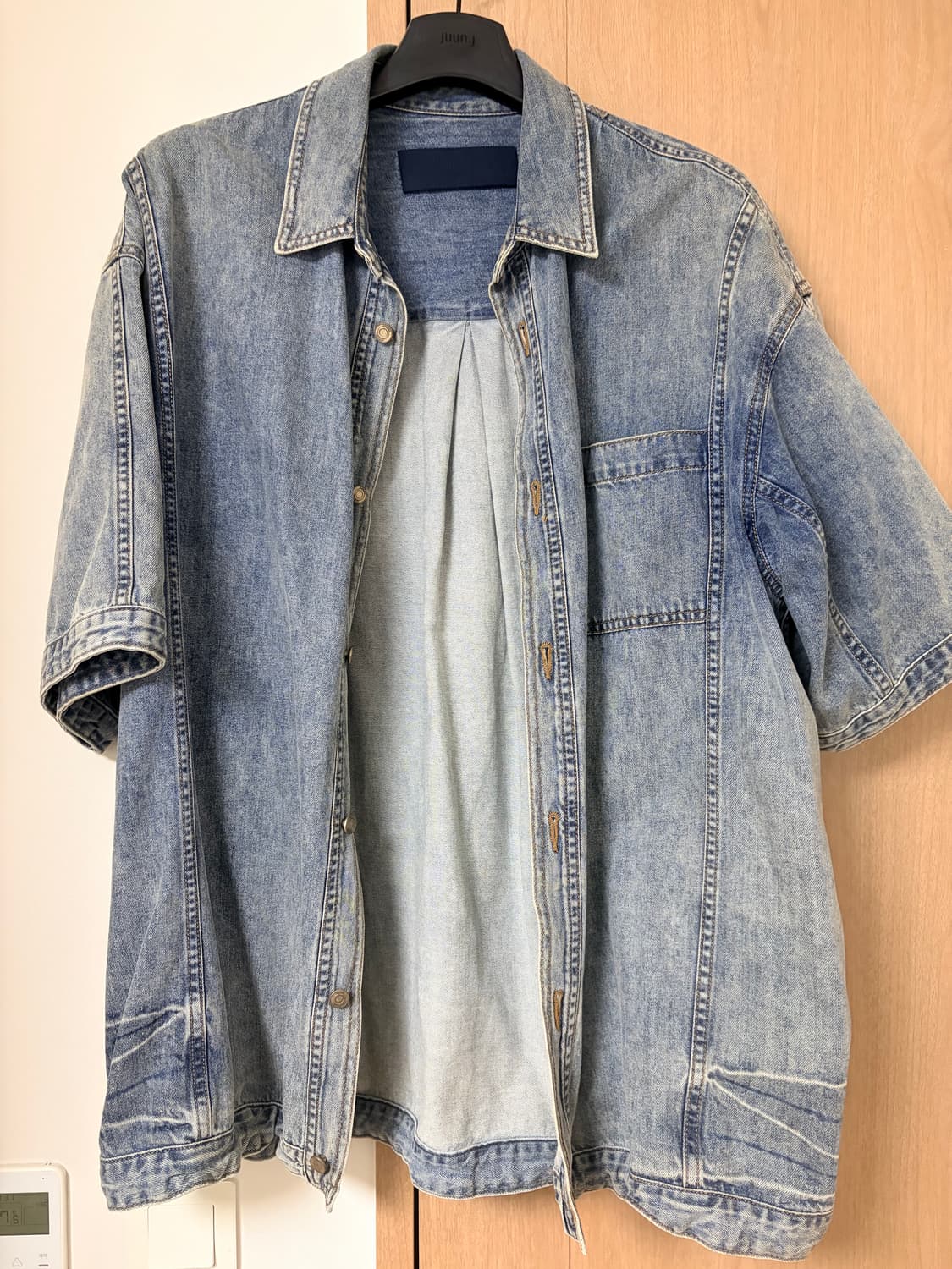 준지 24ss 데님셔츠 숏슬리브 50 상품이미지1