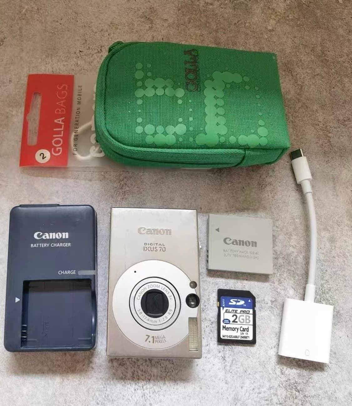 캐논 익서스 70 CANON IXUS 70 빈티지 디지털카메라 디카 상품이미지6