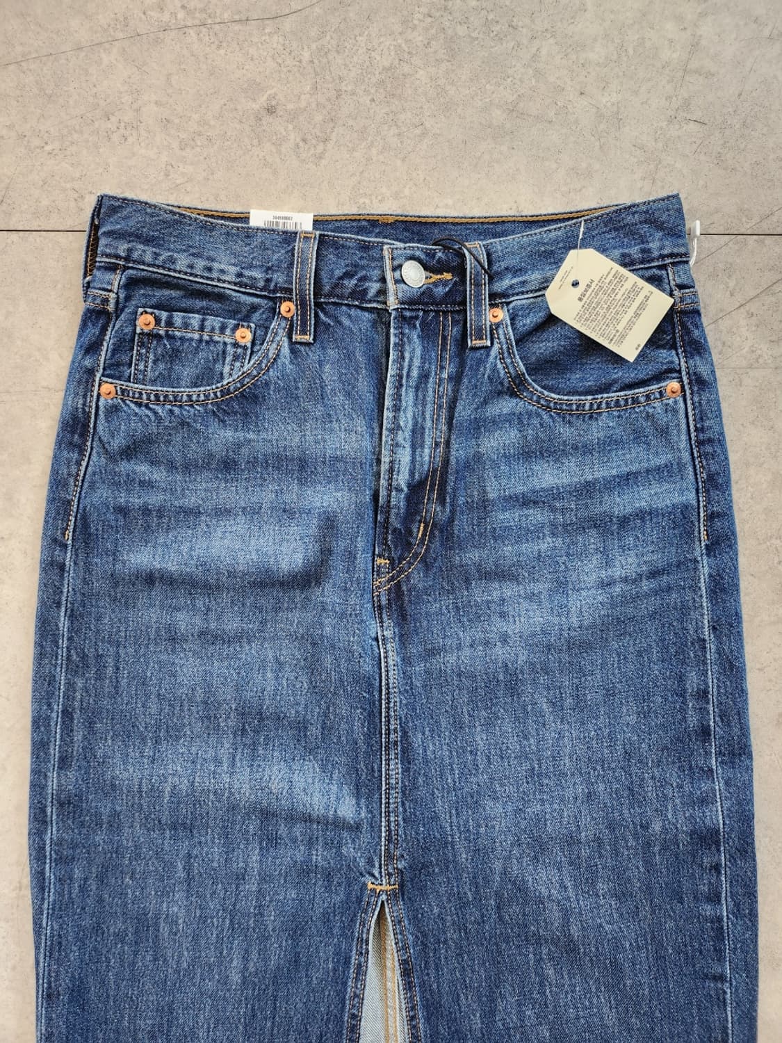 리바이스 데님 롱 스커트 상품이미지2