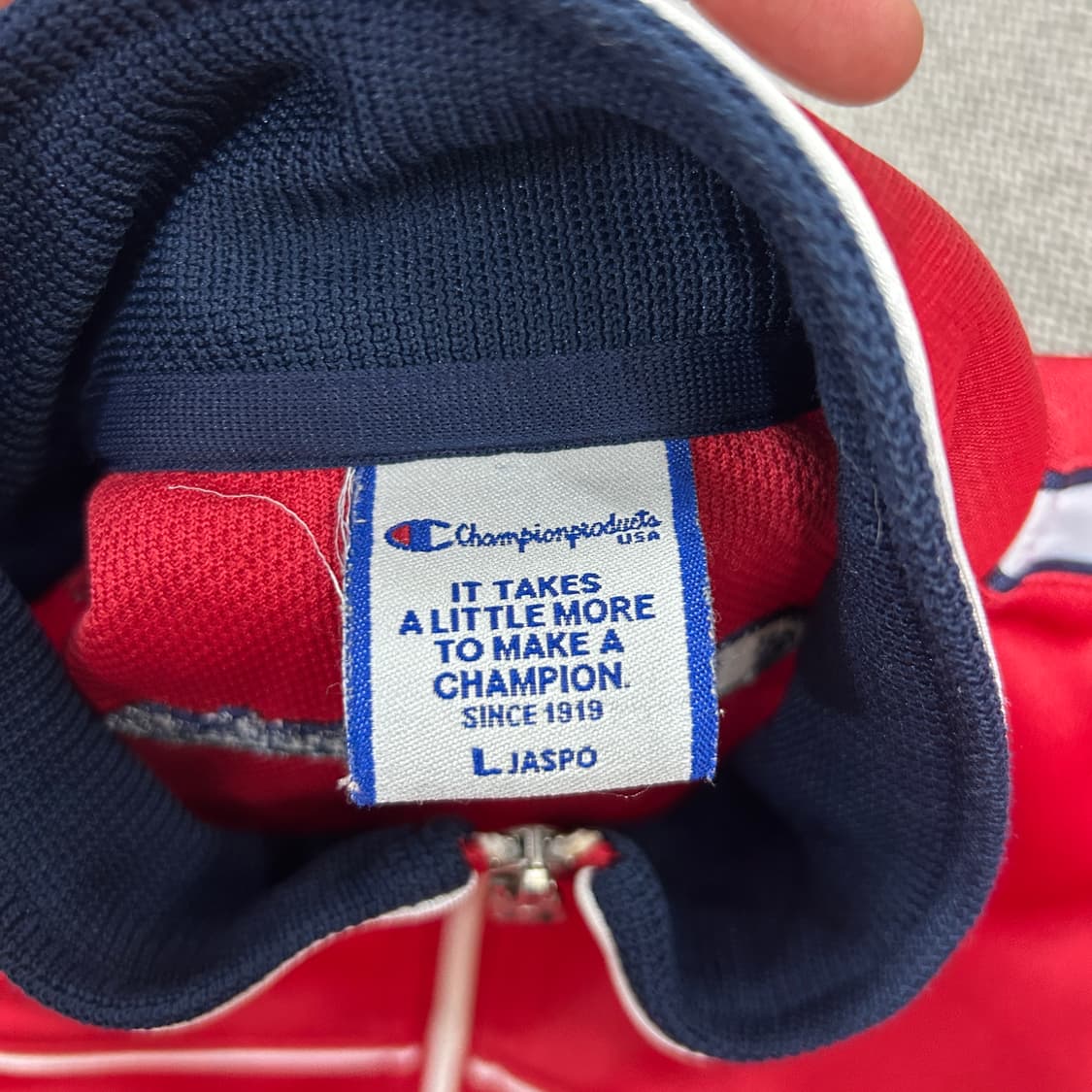 챔피온 올드스쿨 트랙탑 져지(L) 상품이미지2