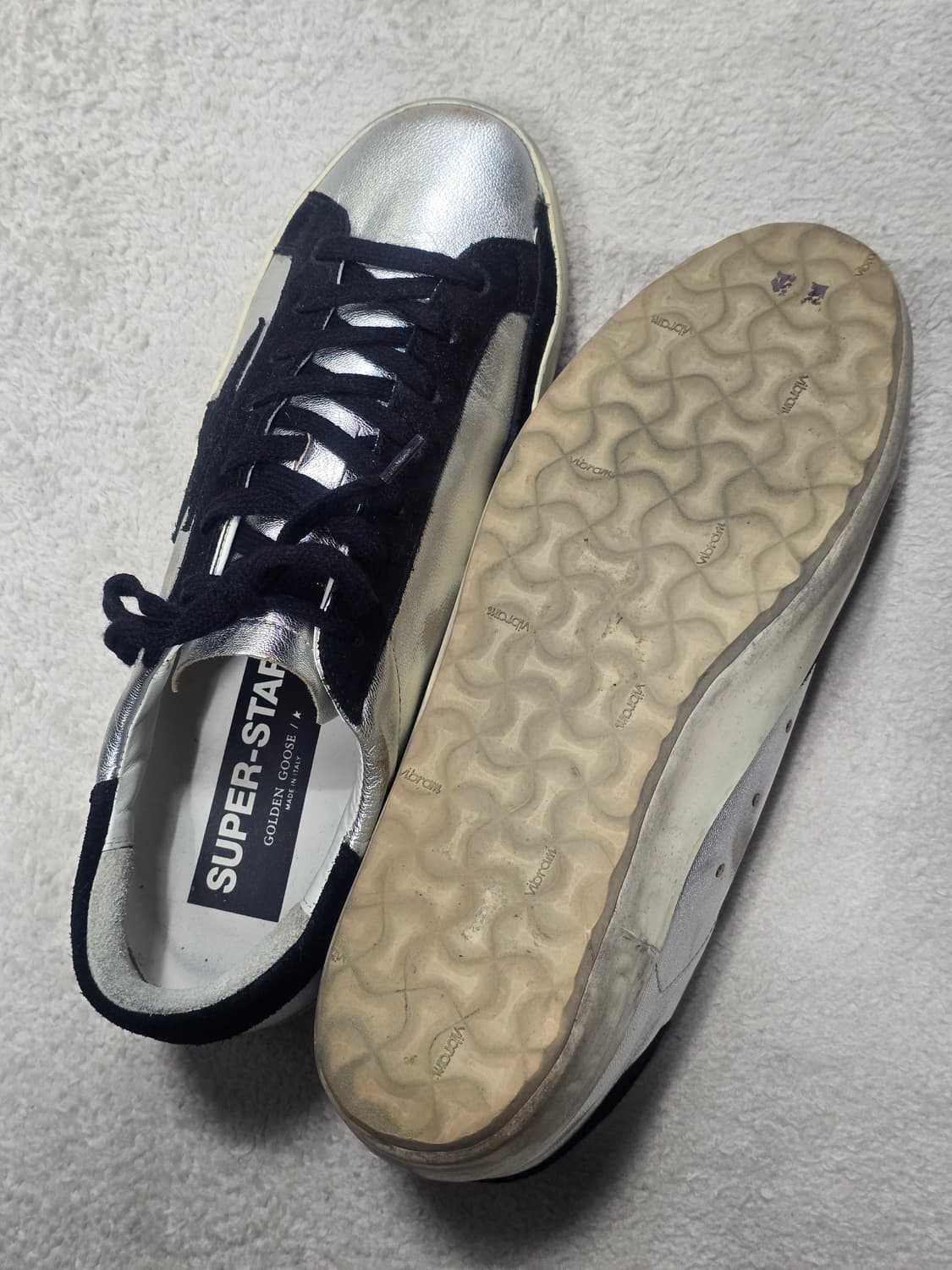 골든구스 비브람 실버 레더 슈퍼스타 41 상품이미지7