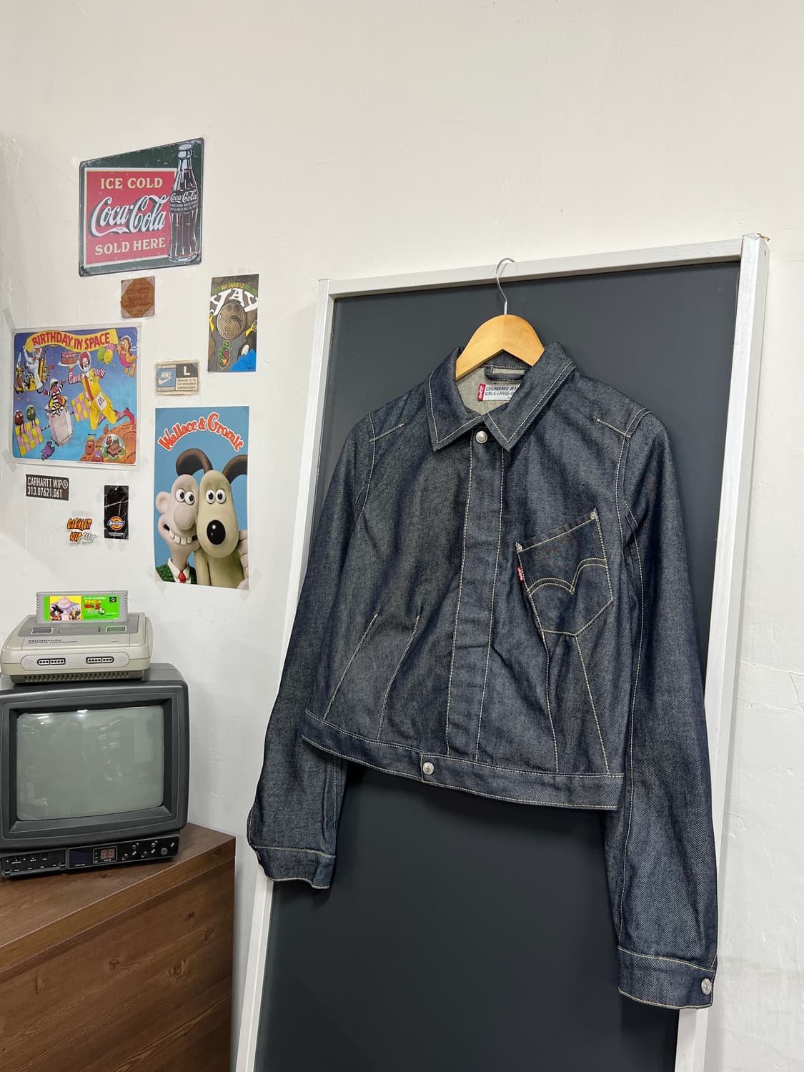 Levis 리바이스 엔지니어드 진스 인디고 데님 자켓 상품이미지1