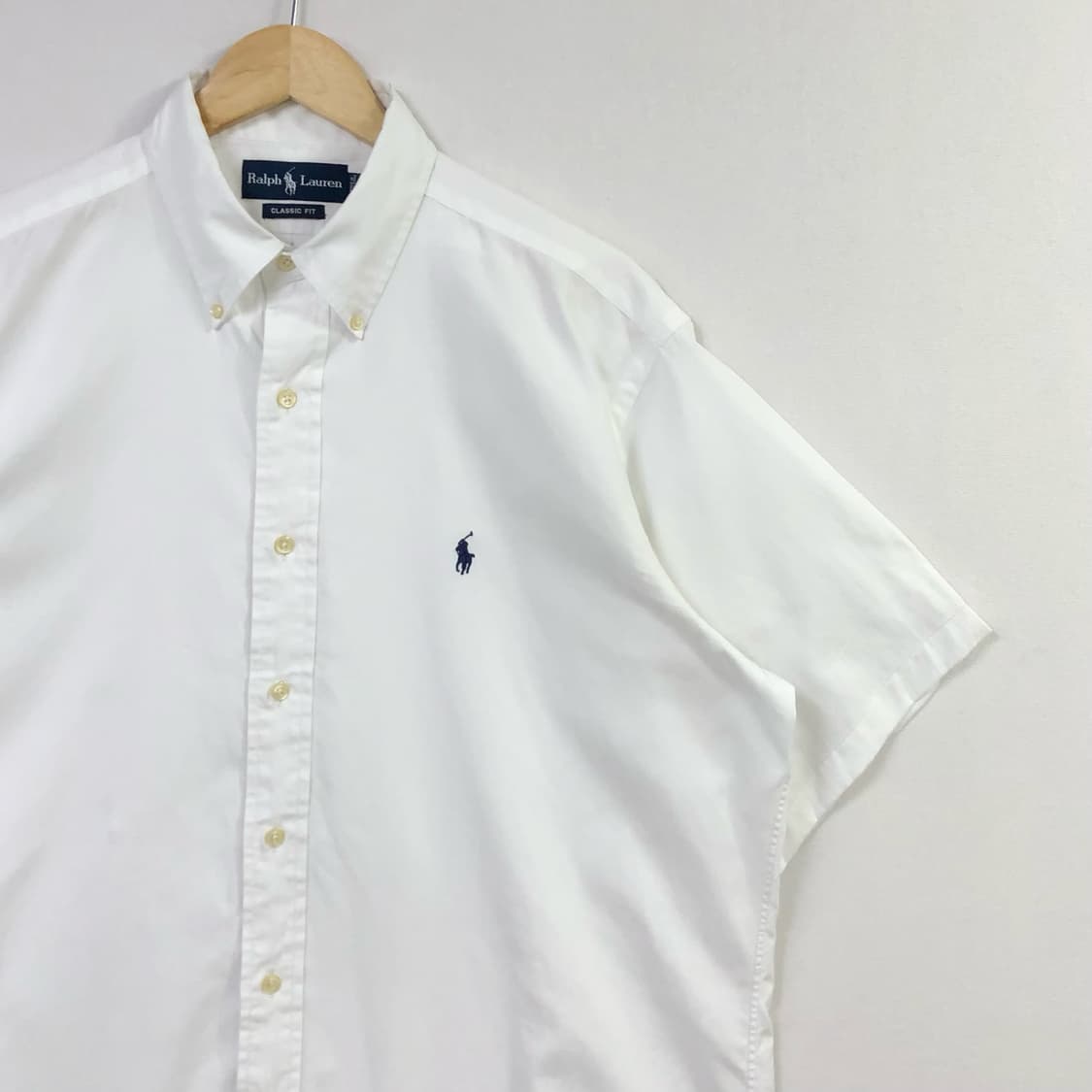 XL 폴로 화이트 셔츠 상품이미지1