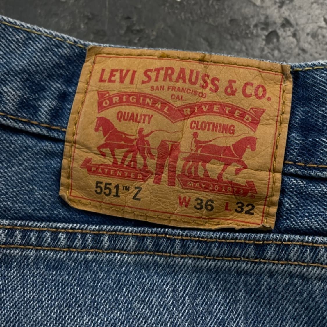 36 리바이스 551  Z 청바지  상품이미지6