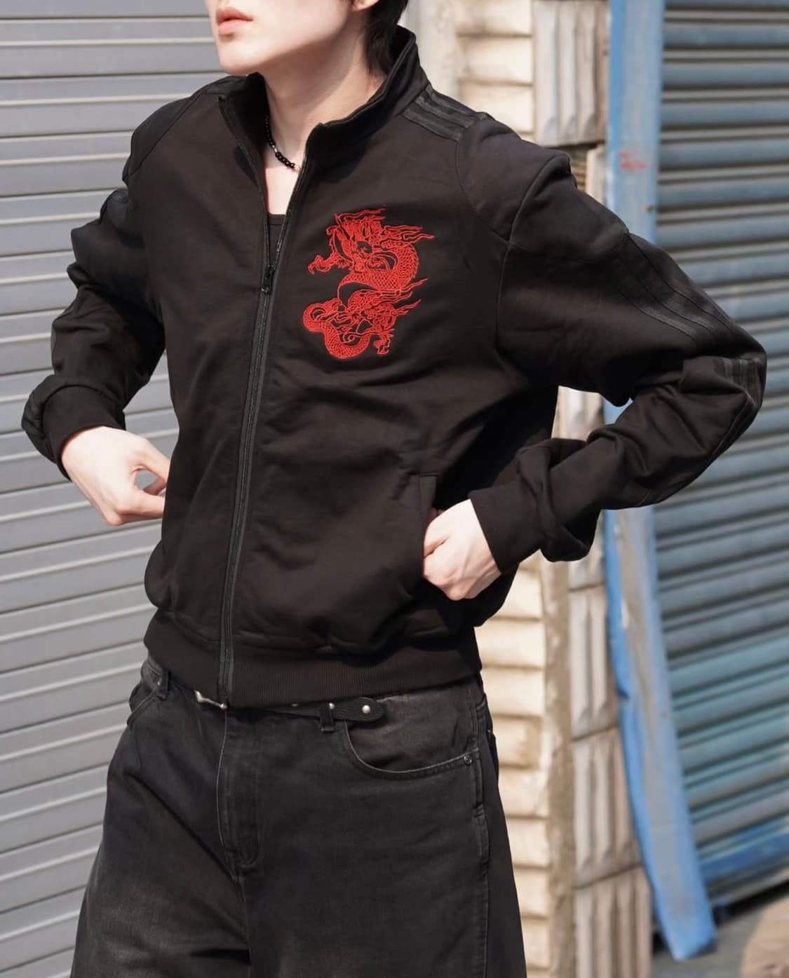 (M) Asian embroidery track jacket 상품이미지2