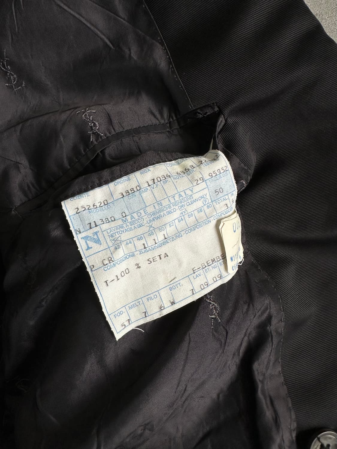 생로랑 2001 톰포드 섀도우 블레이저 상품이미지9