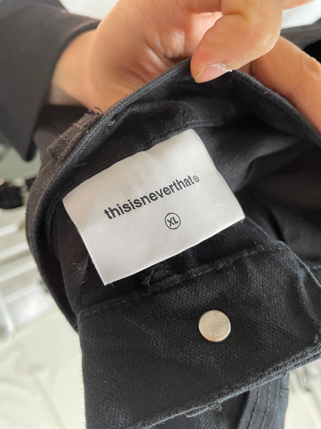 [XL] 디스이즈네버댓 더블니 패널드 루즈 핏 워크 팬츠    상품이미지5