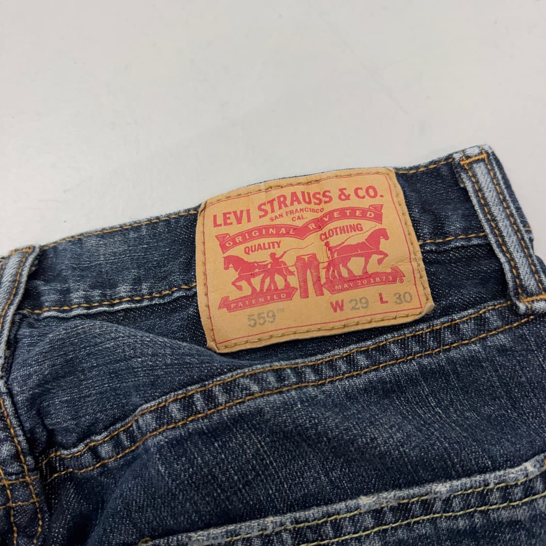 리바이스 559 새깅 워싱 스케이터 데님팬츠 상품이미지6
