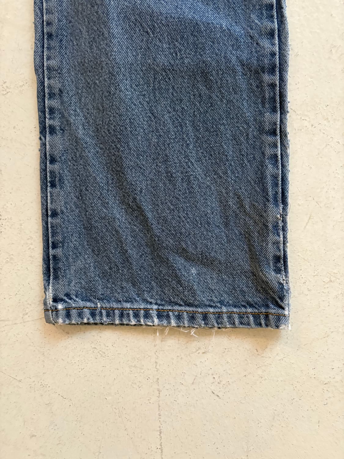 00‘s vtg Levis 517 Repair Denim pant. 상품이미지6