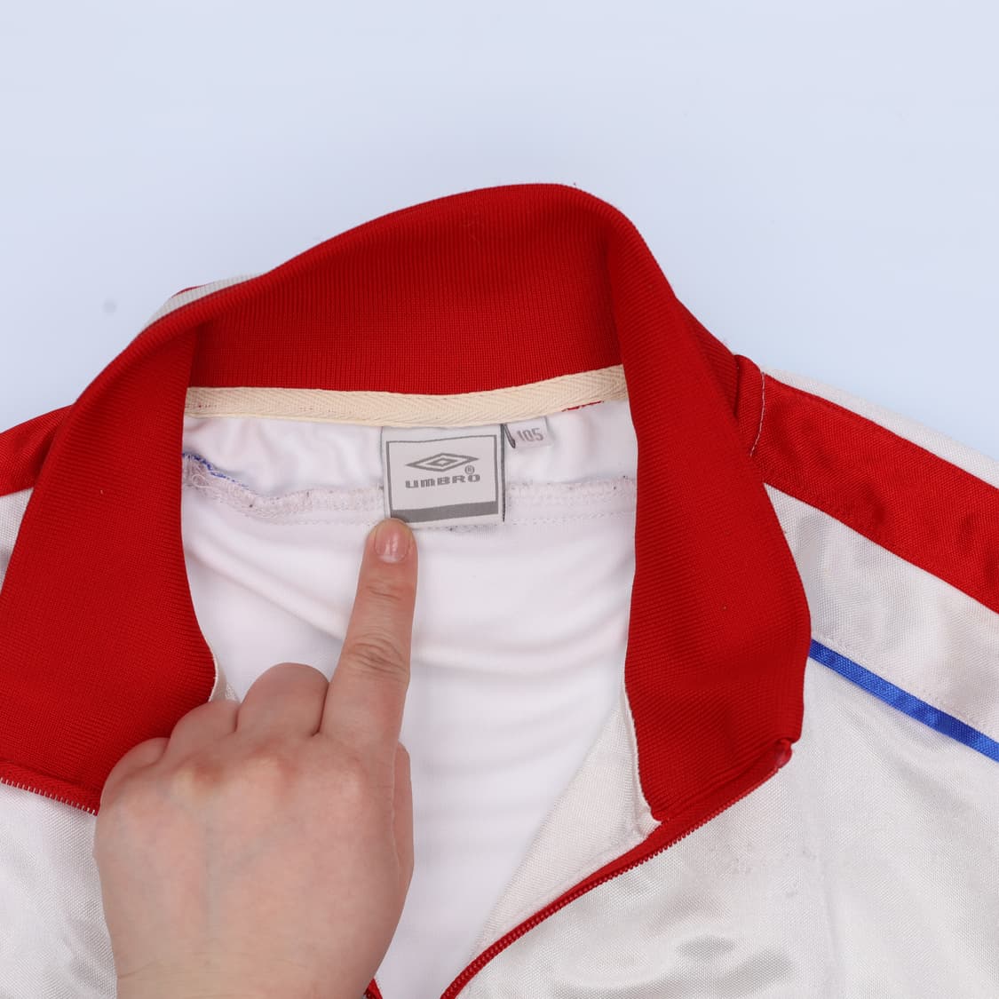 105 엄브로 실버 잉글랙트 트랙탑 져지 N7547 상품이미지5