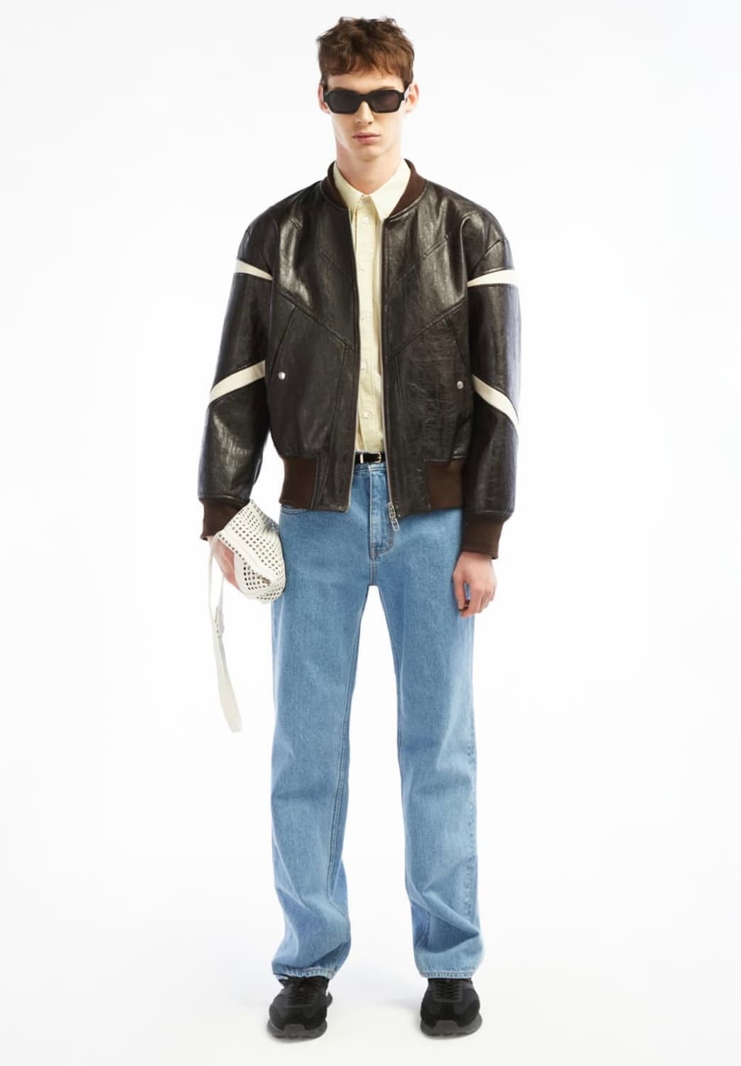 타일레 two tone paneled blouson 상품이미지2