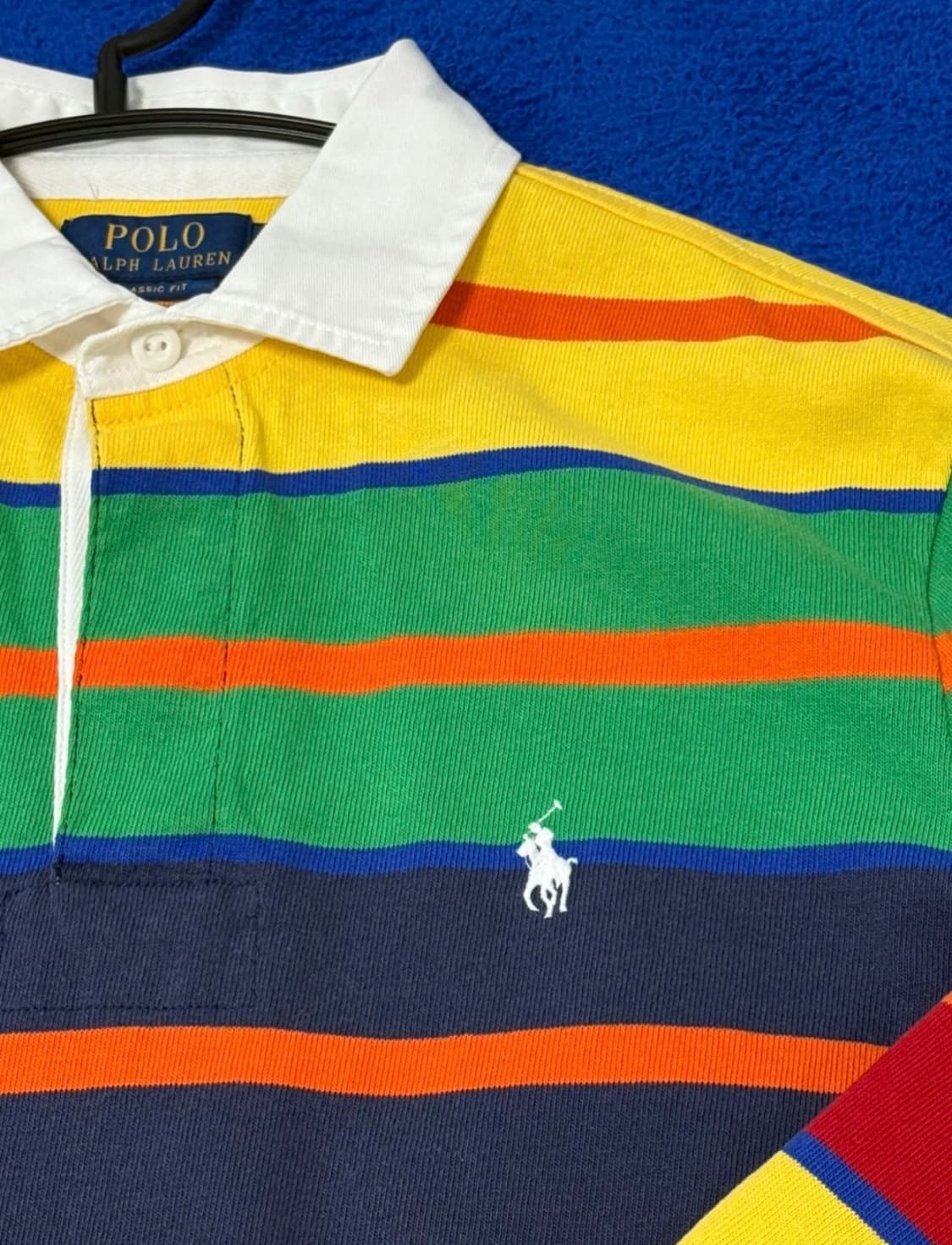 폴로 랄프로렌 럭비티 남자 S 사이즈 상품이미지2