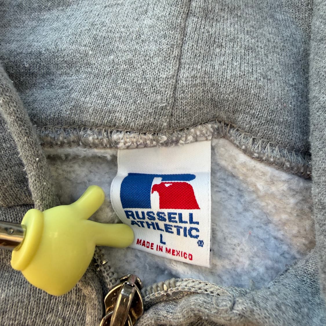 90s 빈티지 러셀 애슬레틱 후드집업 L 상품이미지4