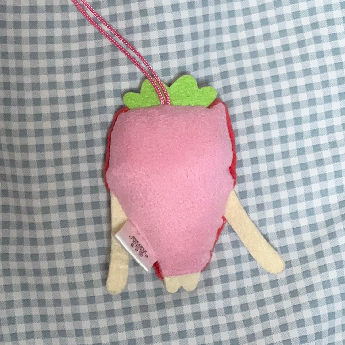 [고전] 딸기 나메코 안경닦이 스트랩 상품이미지2