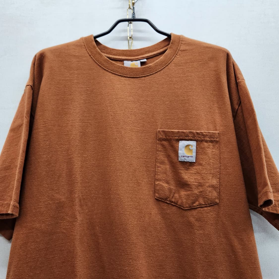 칼하트 로고 원포켓 반팔티 XL(XL) 상품이미지2