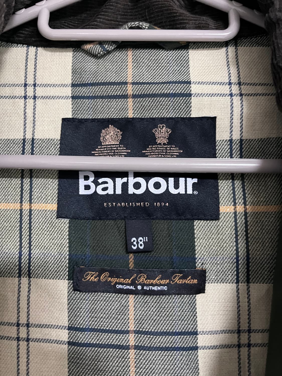 Barbour 바버 코트 38사이즈 상품이미지2