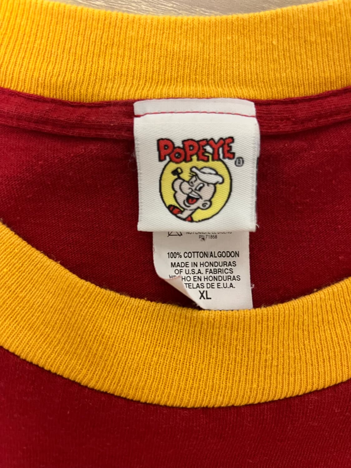 뽀빠이 빈티지 티셔츠 상품이미지4