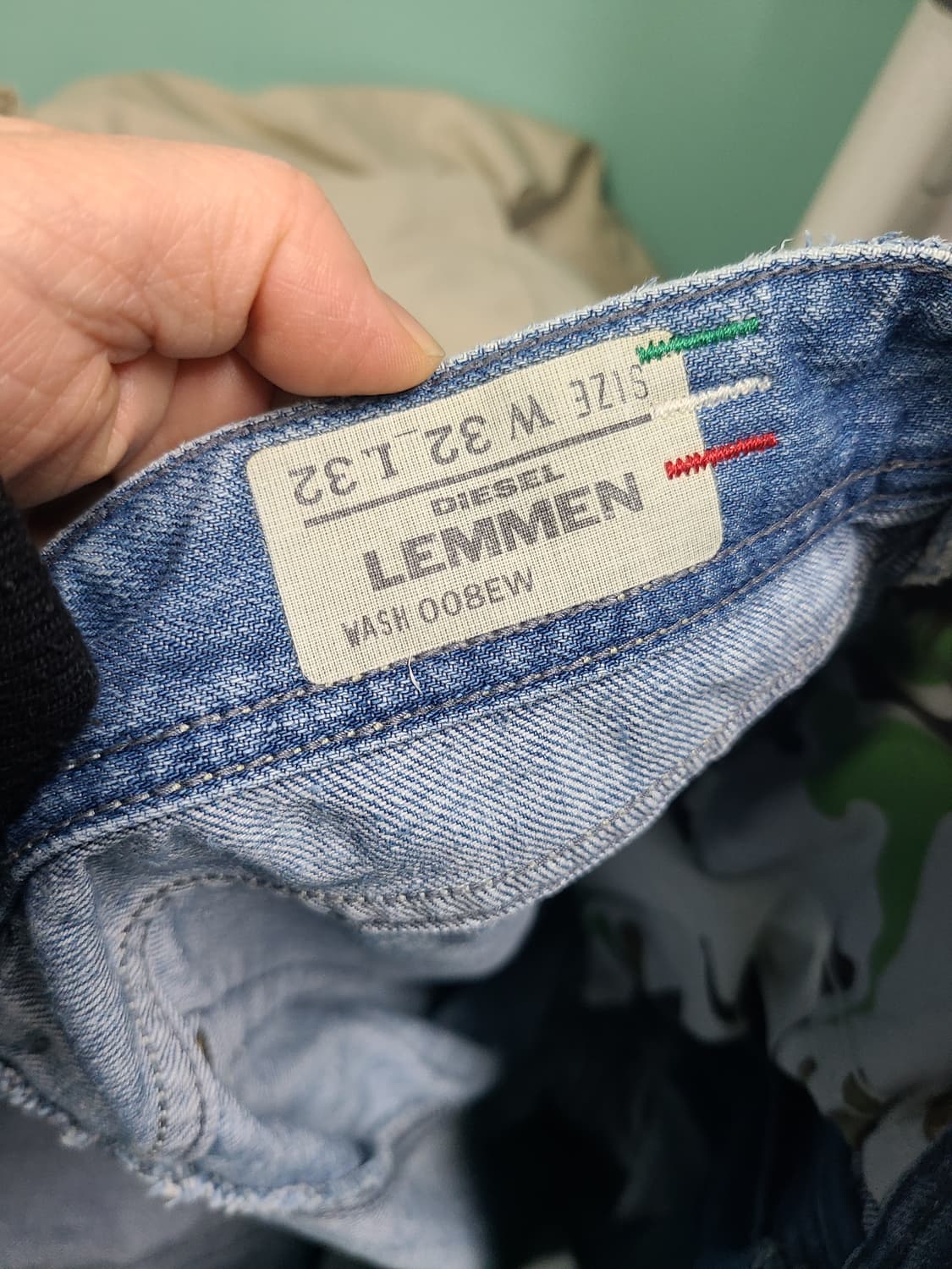 디젤 데님 바지 32 상품이미지4