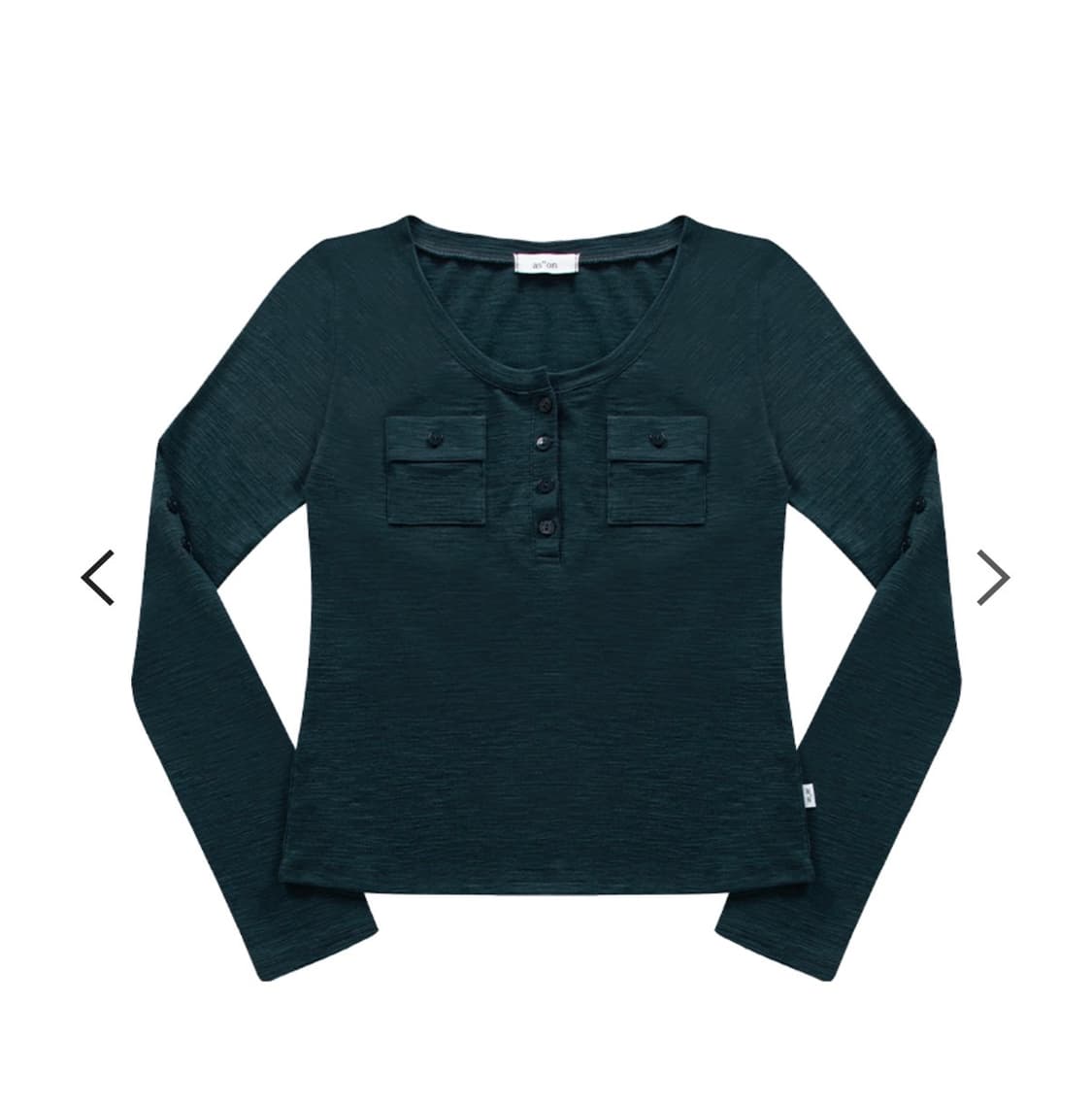 ATLANTA POCKET TEE / BLUE-GREEN 상품이미지1