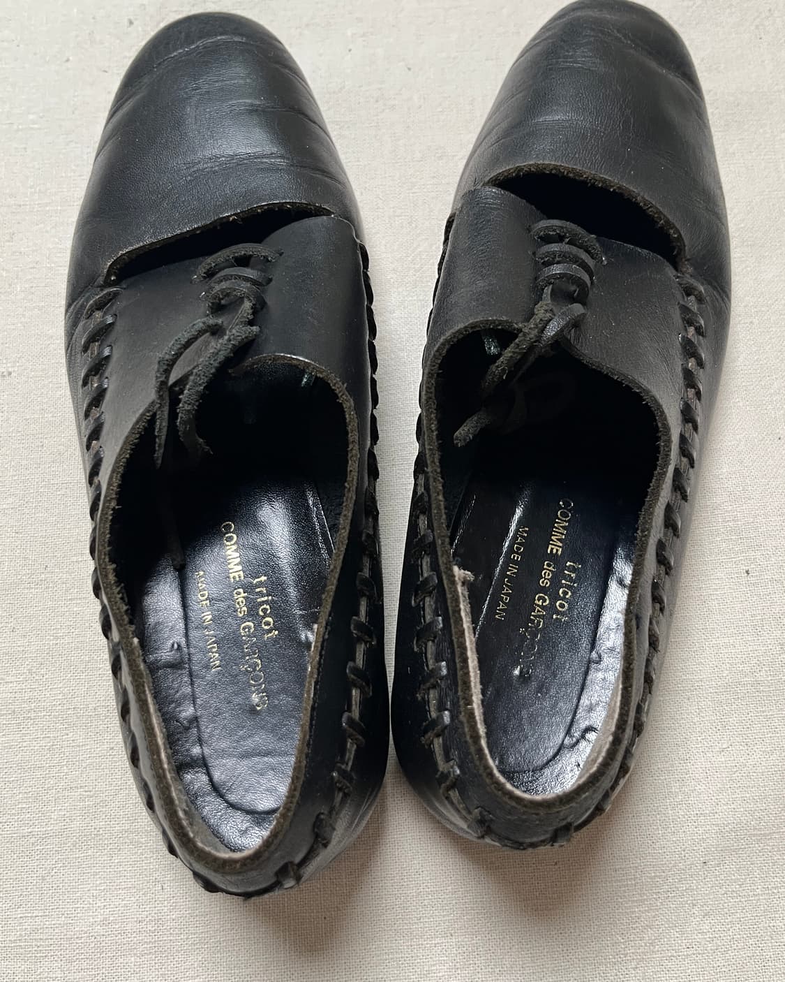 꼼데가르송 레이스업 메리제인 슈즈 comme des garcons 상품이미지7